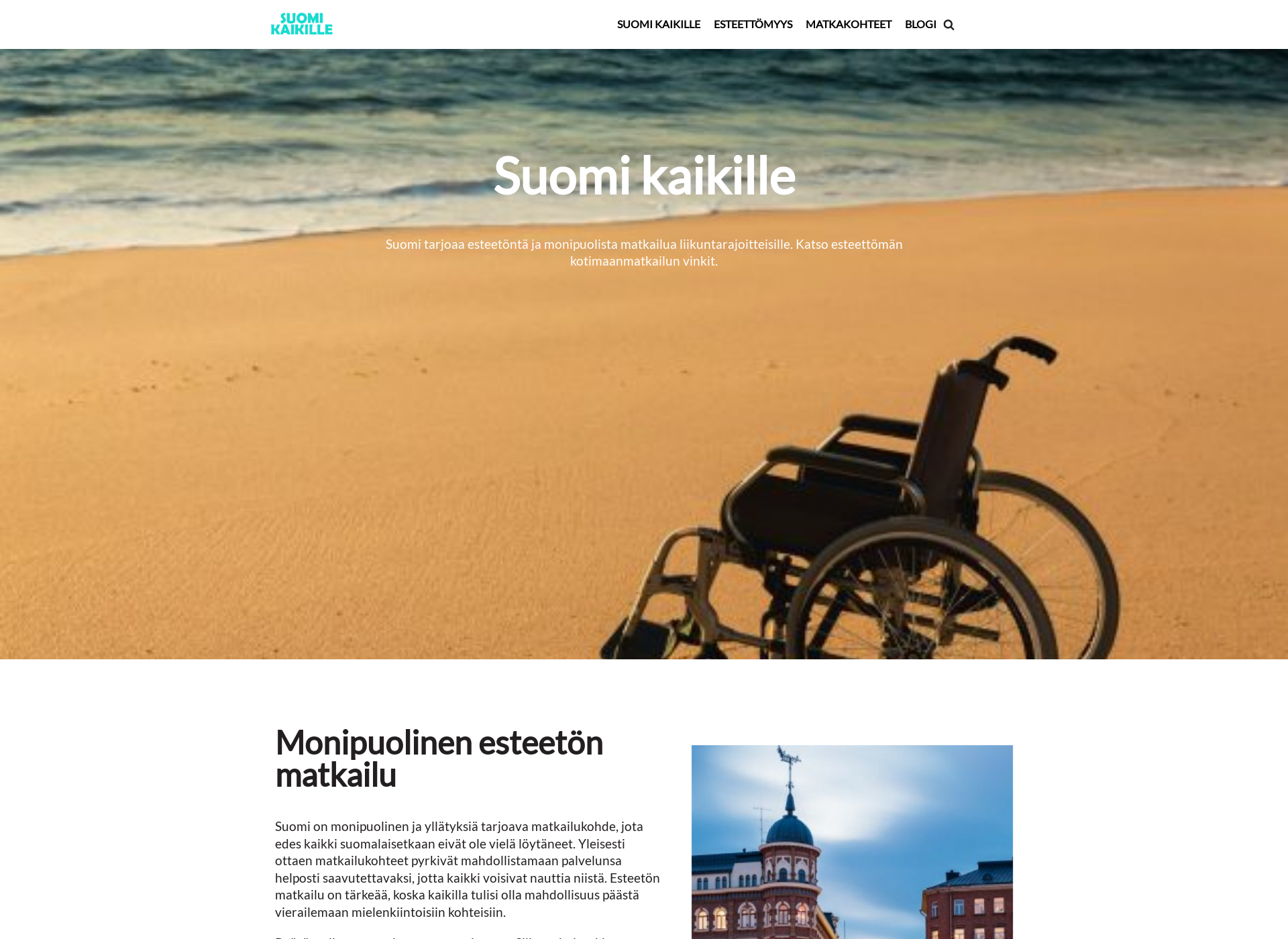 Screenshot for suomikaikille.fi