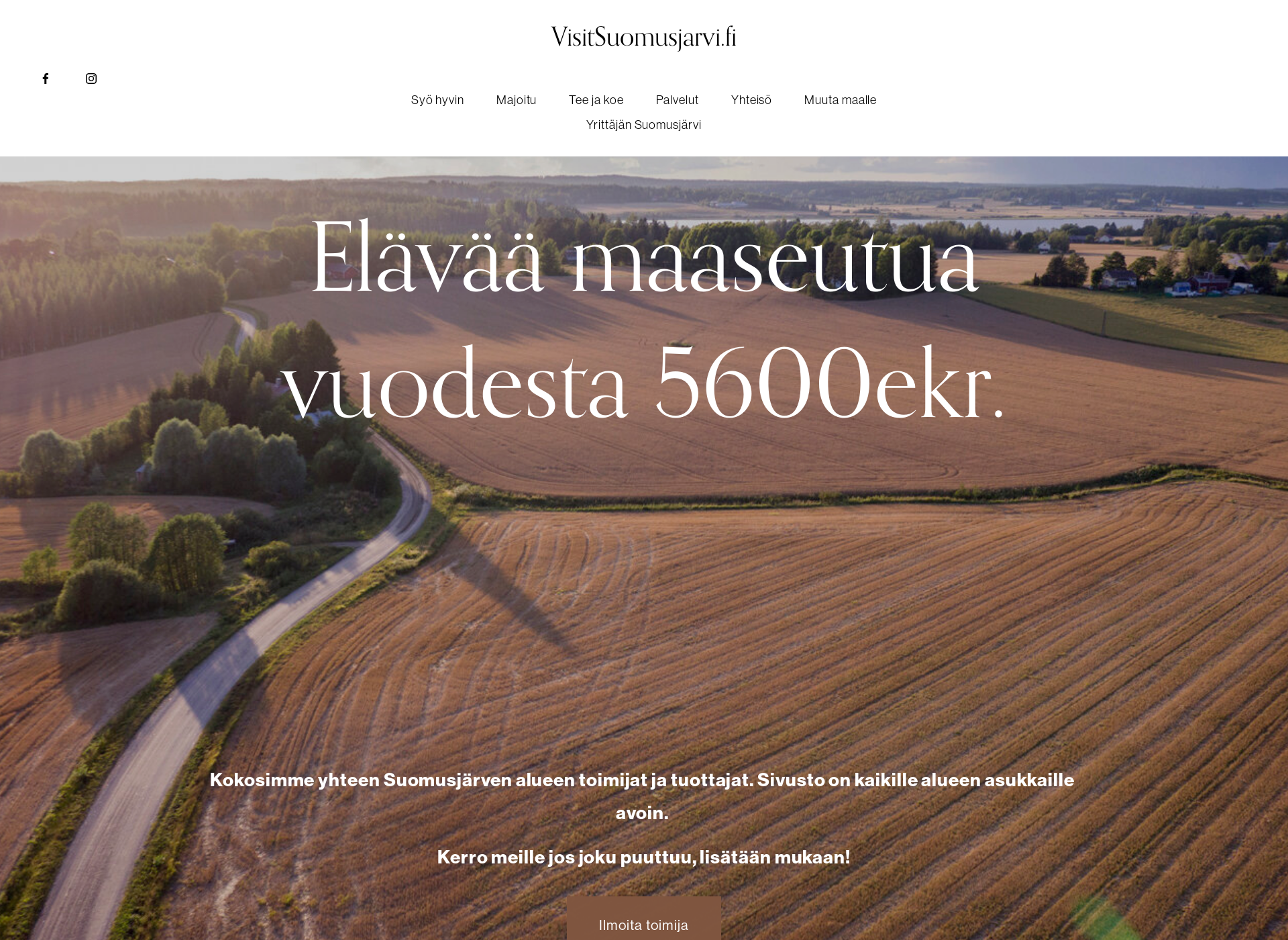 Screenshot for suomusjärvi.fi