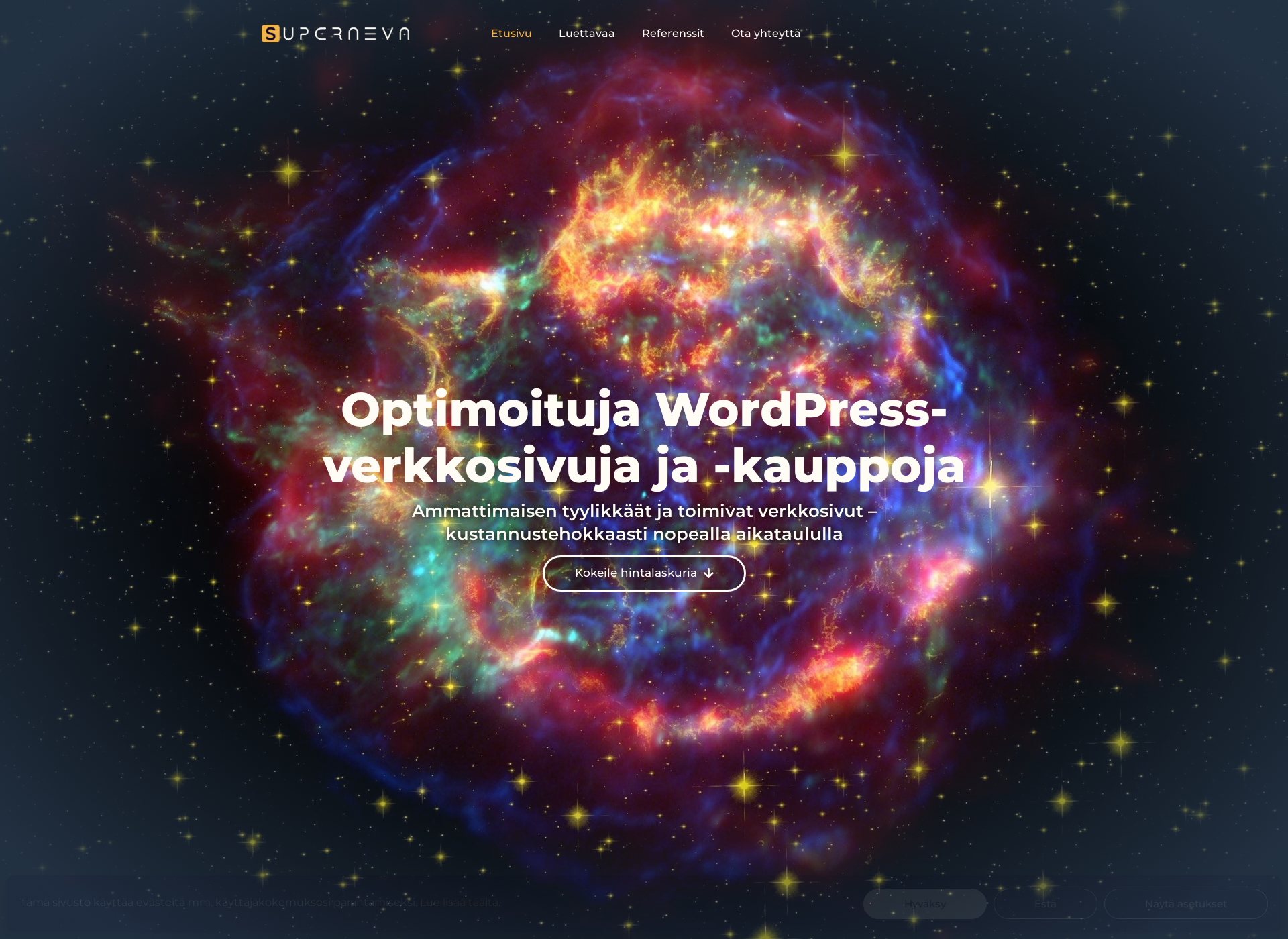 Screenshot for superneva.fi