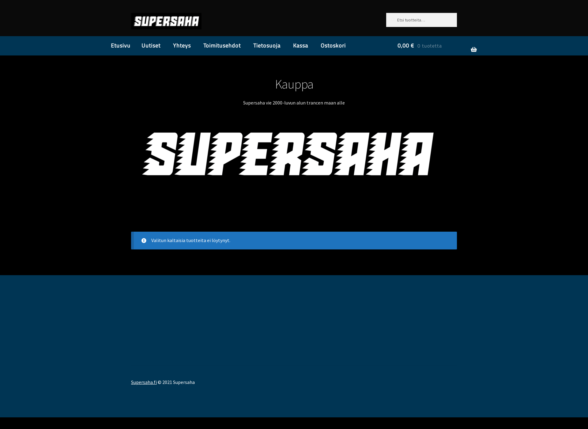 Screenshot for supersaha.fi