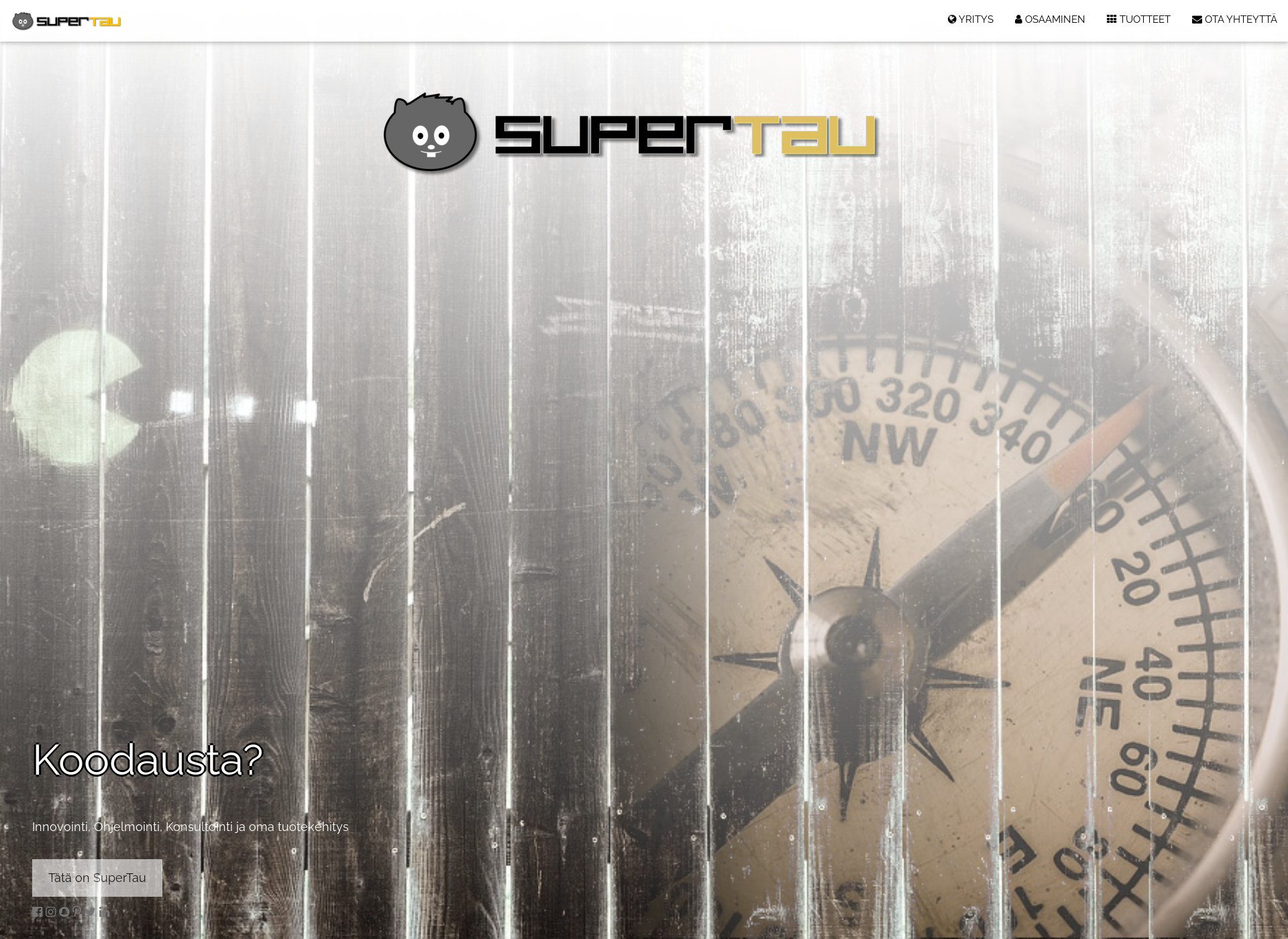 Screenshot for supertau.fi