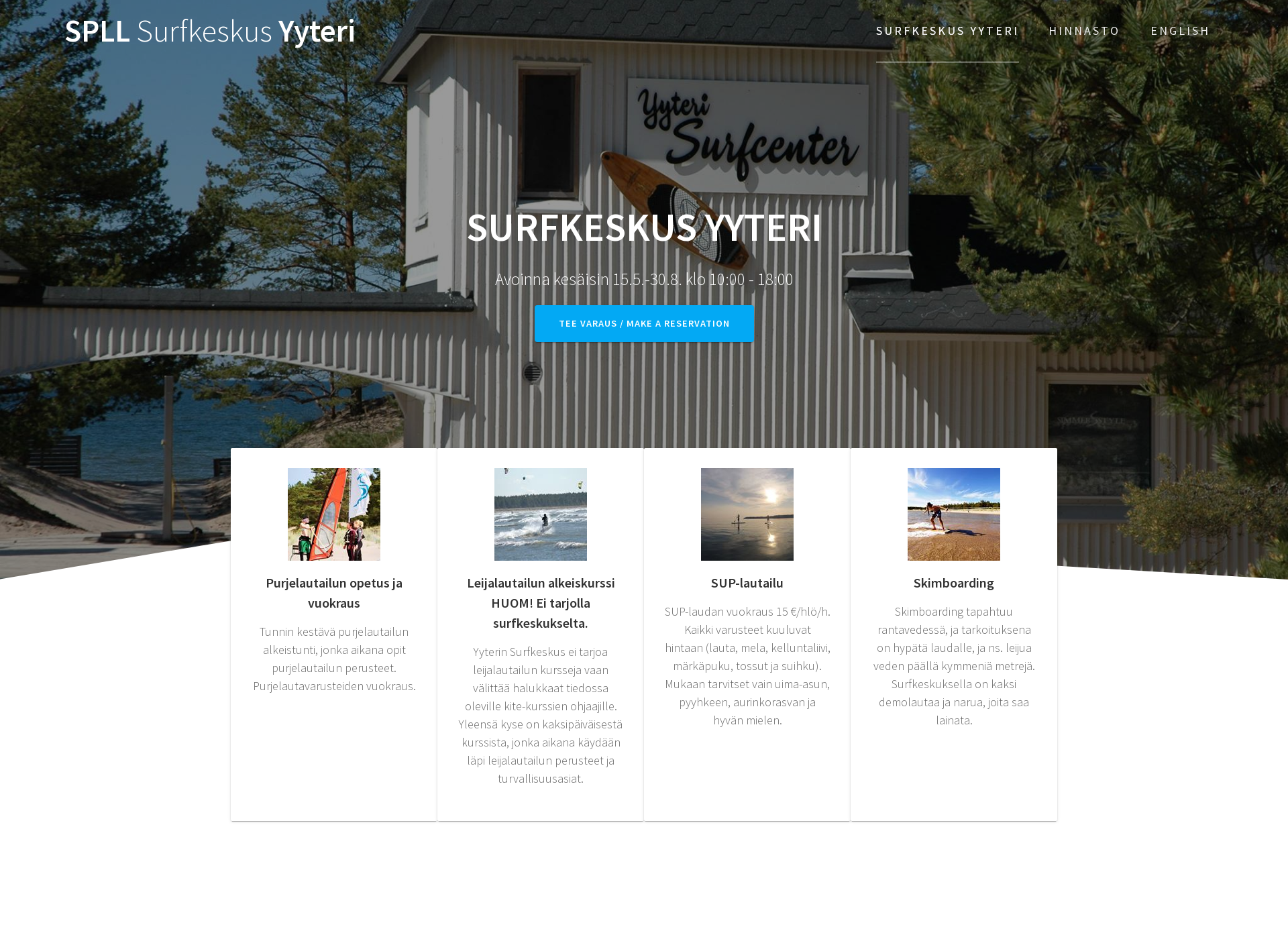 Screenshot for surfkeskusyyteri.fi