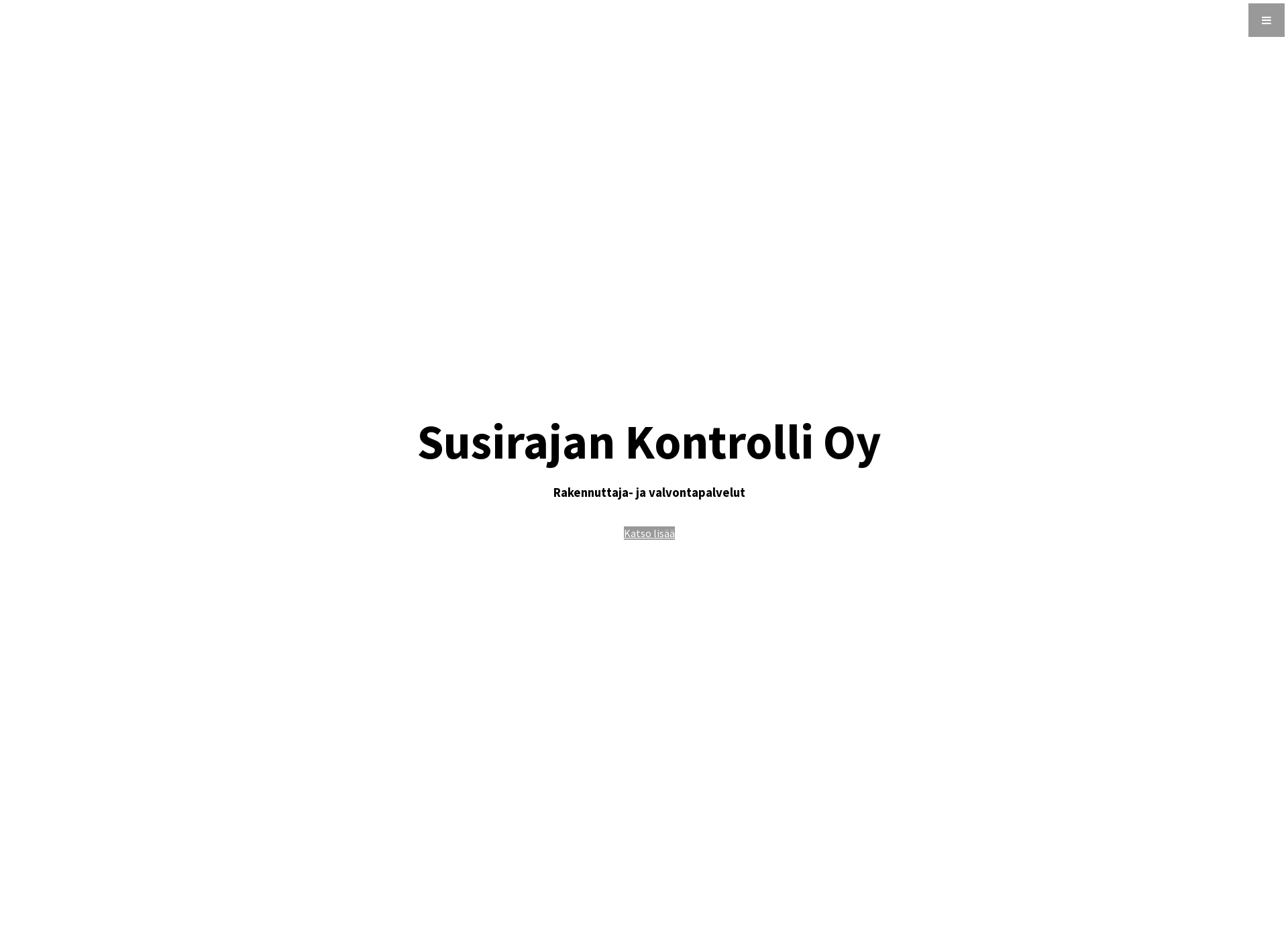 Skärmdump för susirajankontrolli.fi