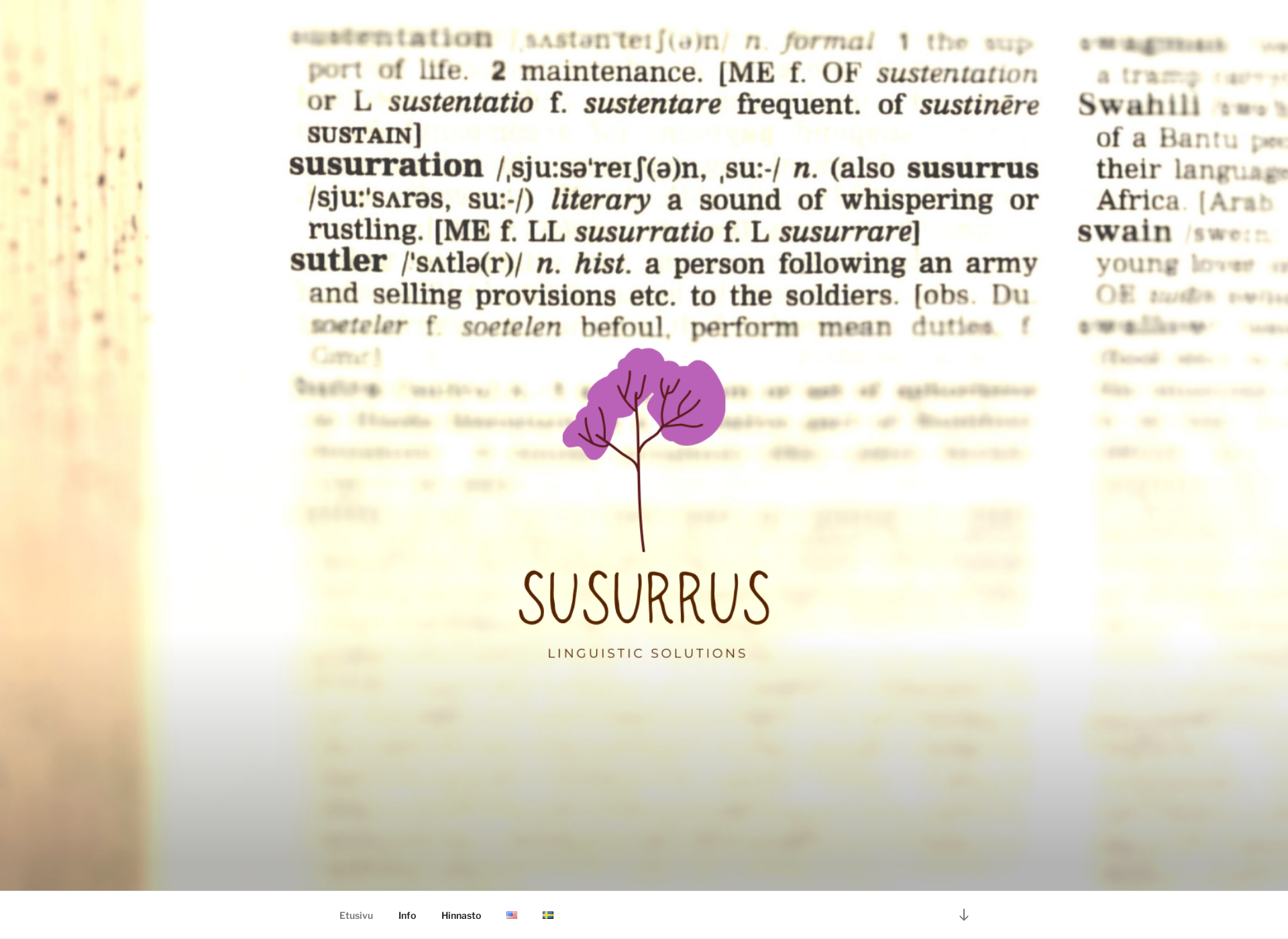 Screenshot for susurrus.fi