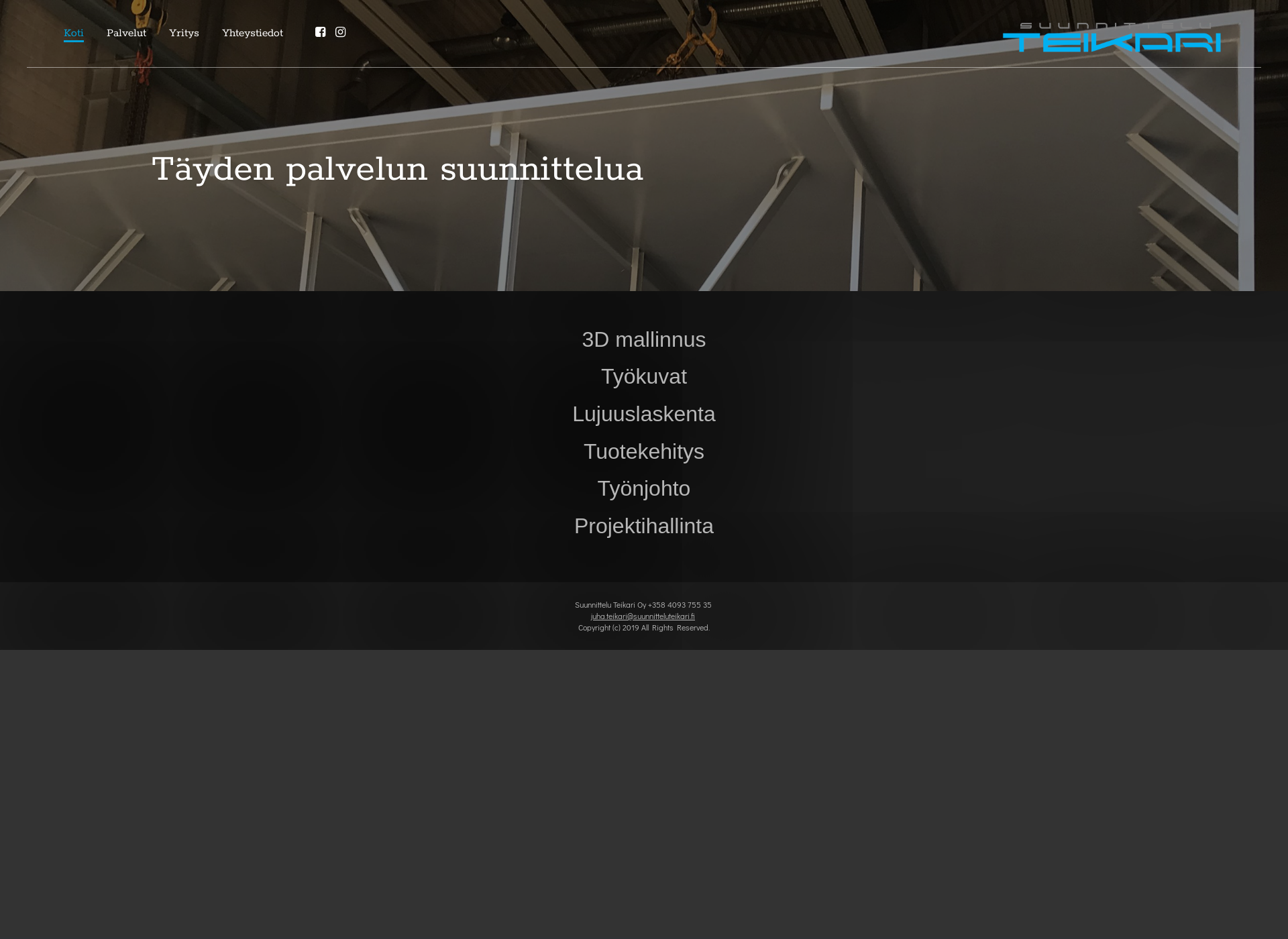 Screenshot for suunnitteluteikari.fi