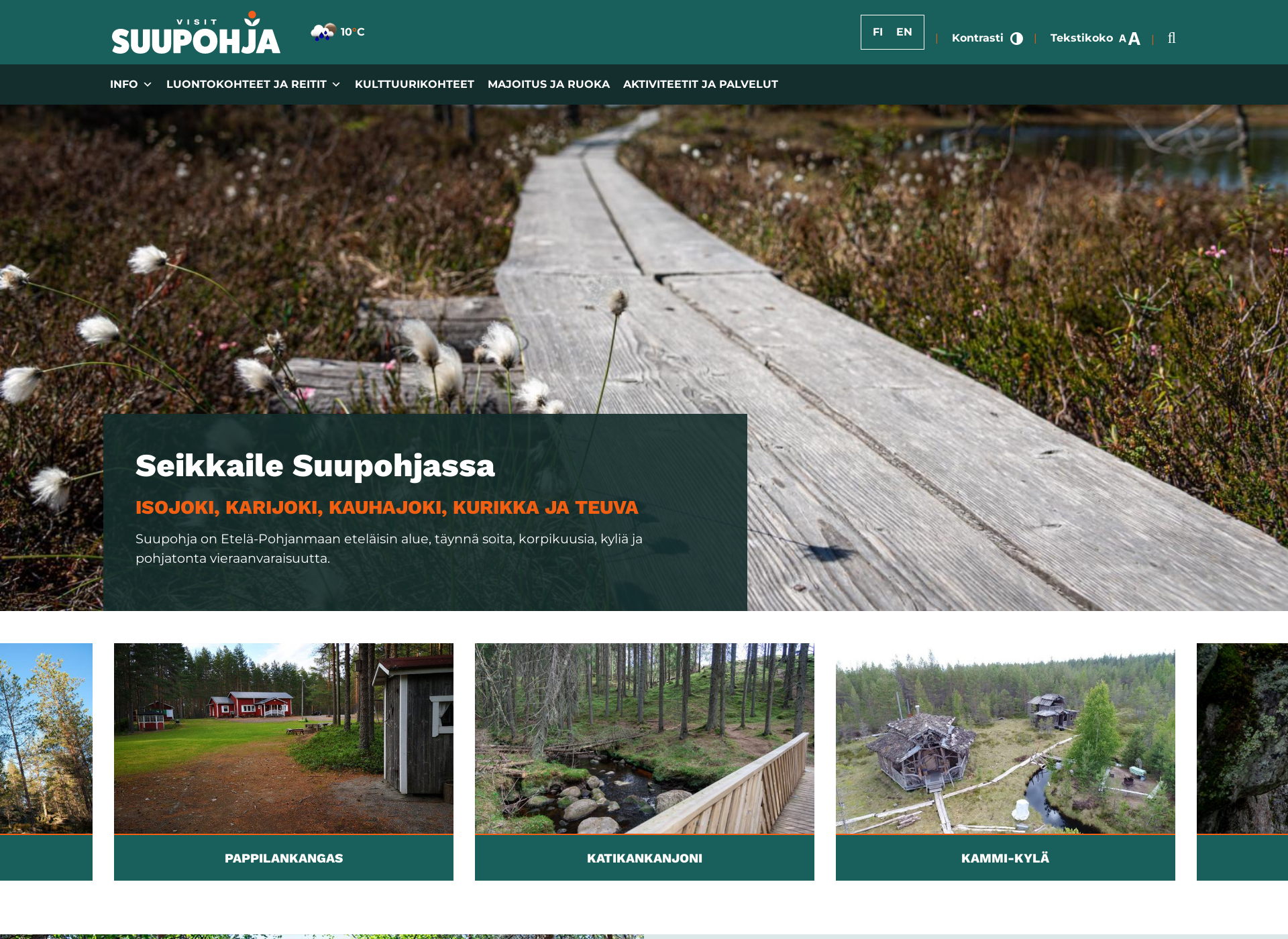 Screenshot for suupohja.fi