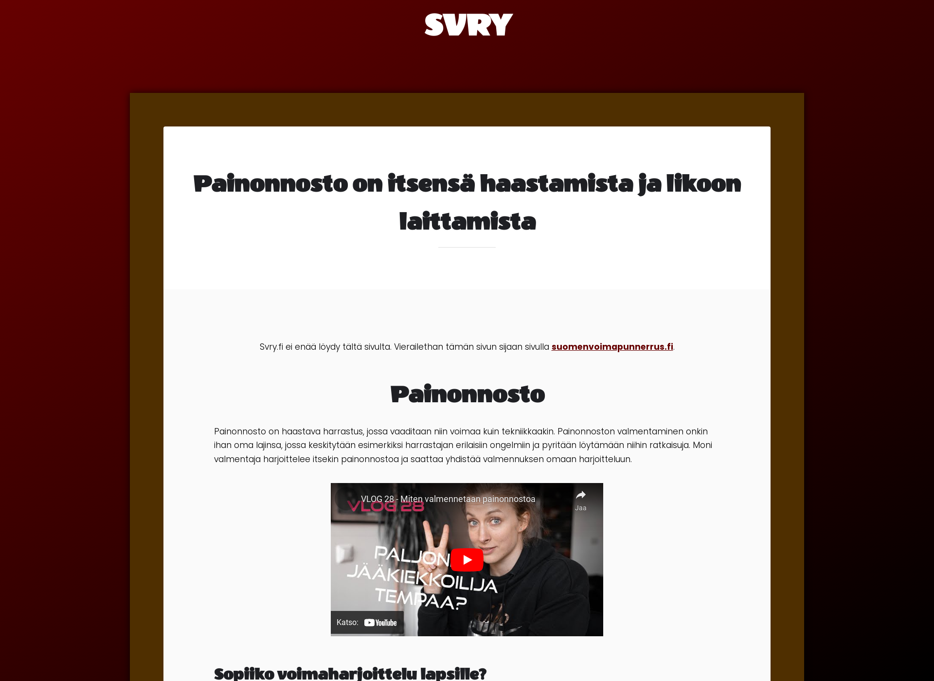 Screenshot for svry.fi