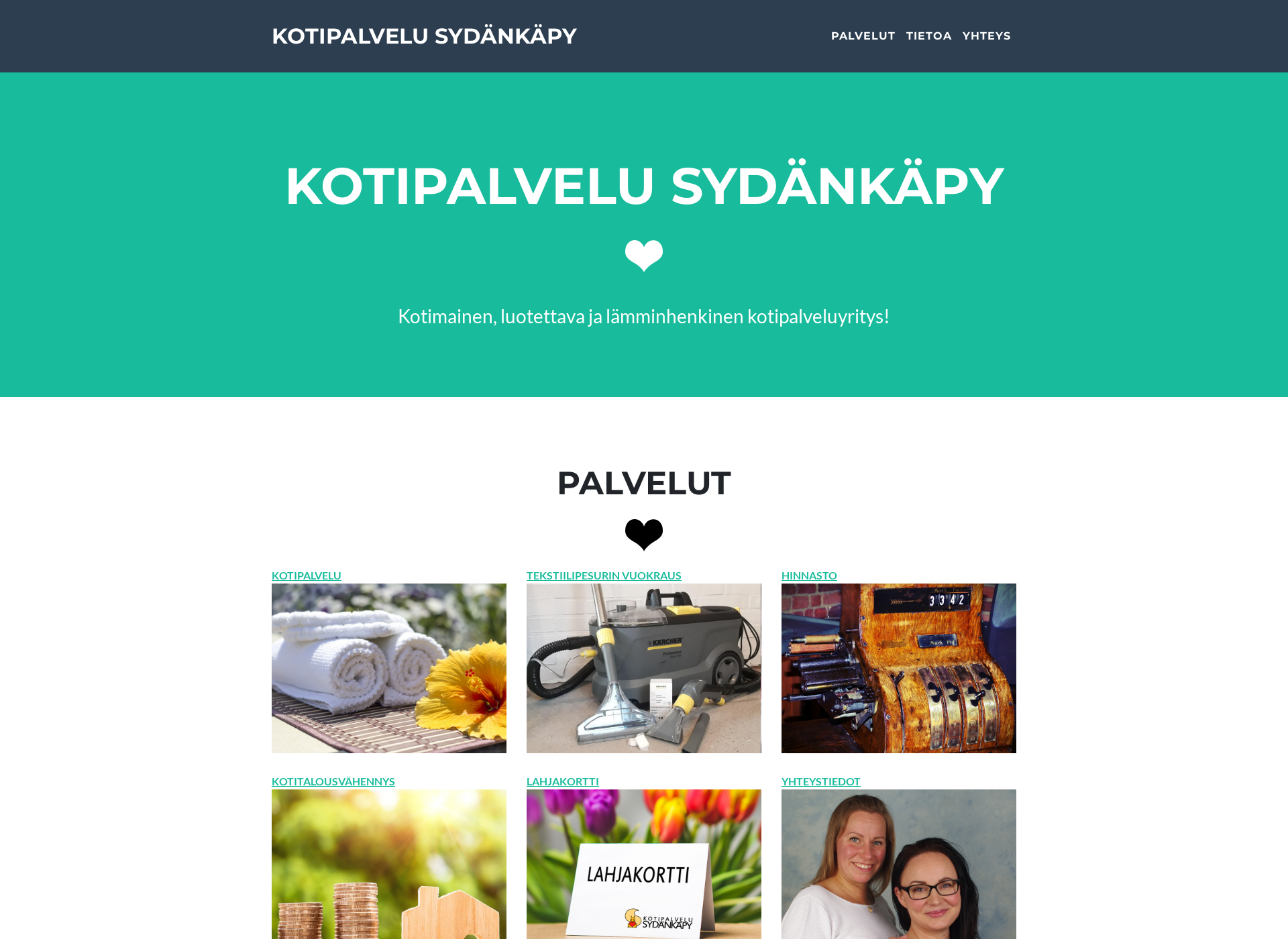 Näyttökuva sydankapy.fi