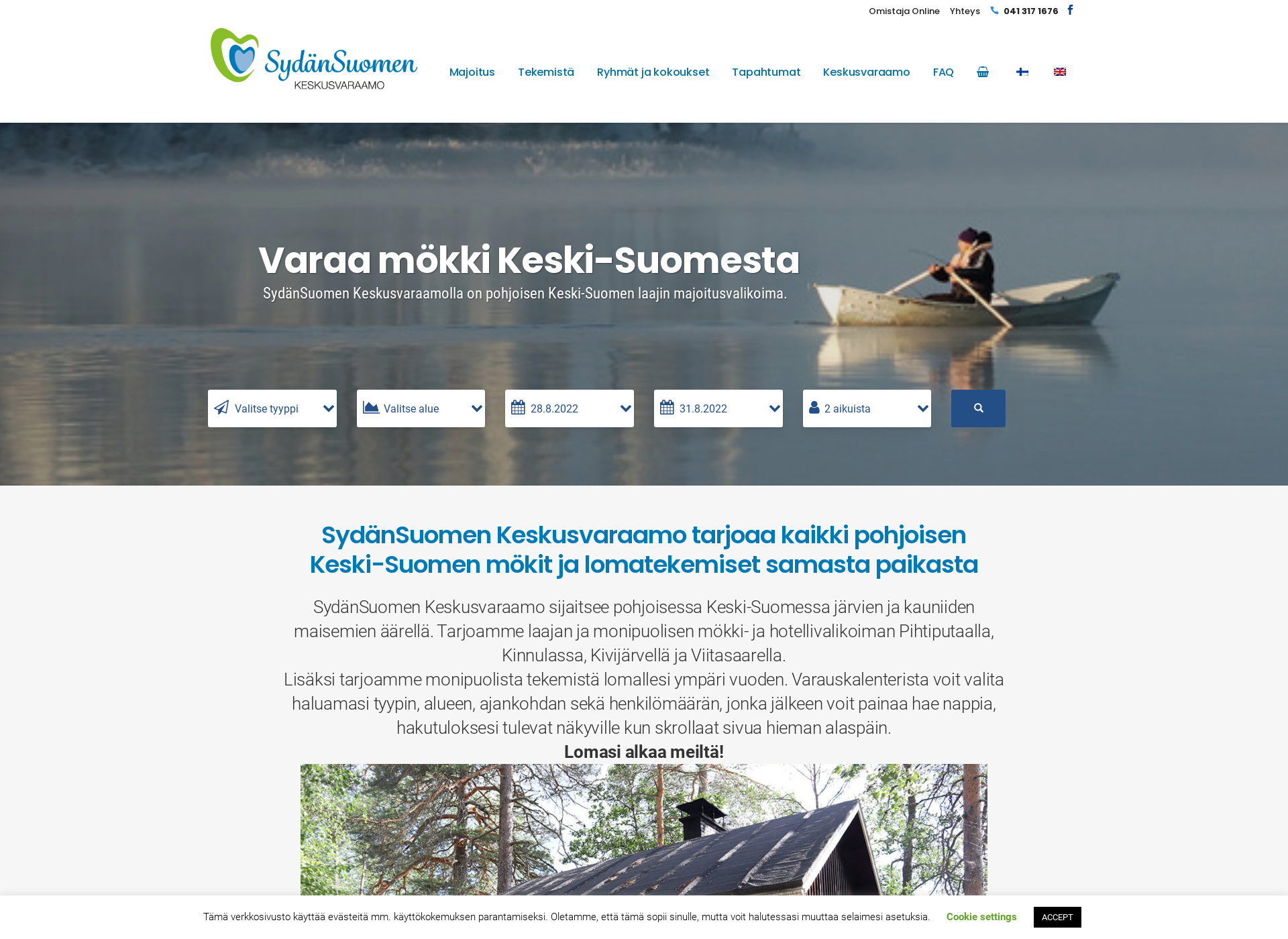 Screenshot for sydansuomi.fi