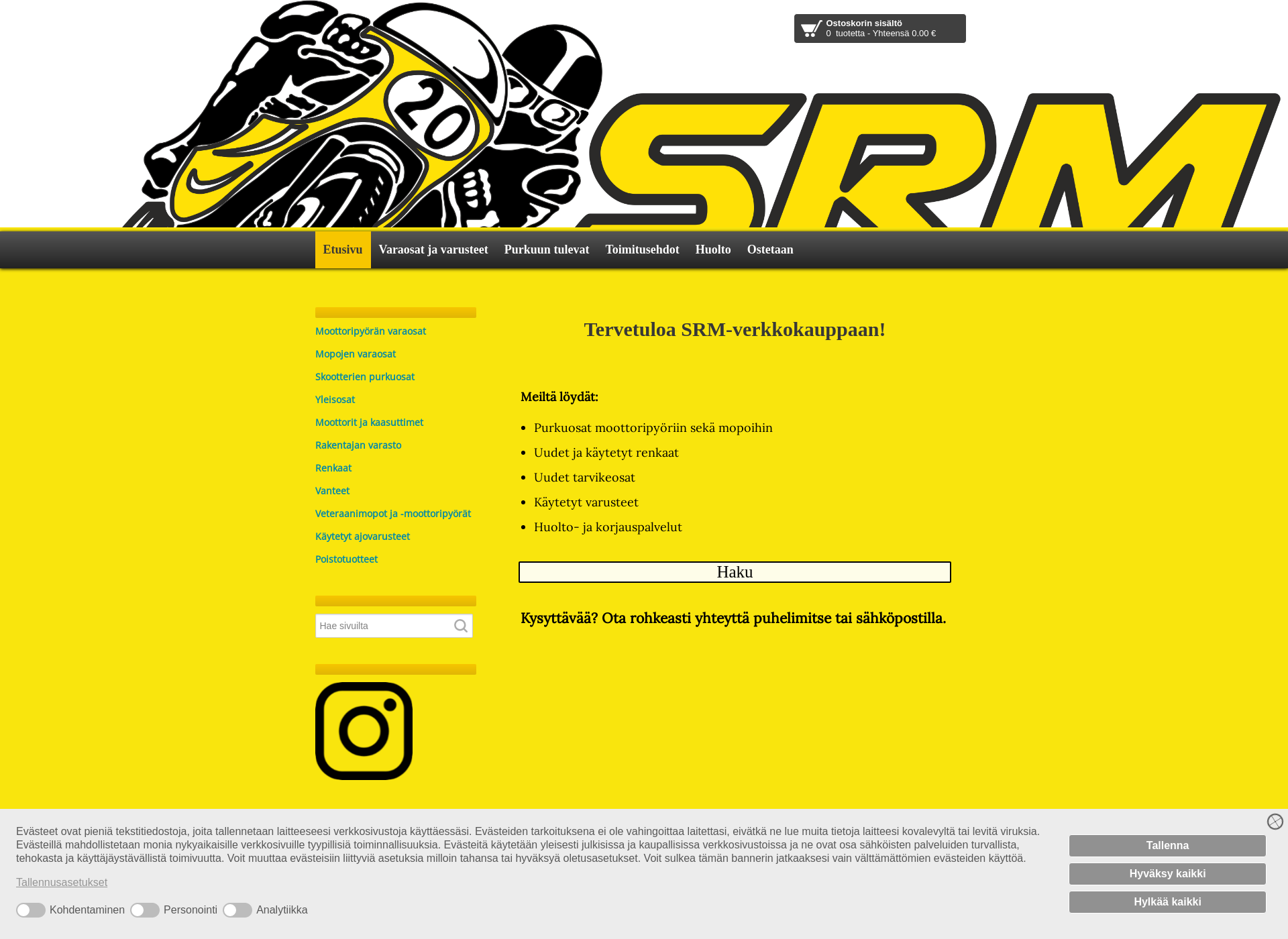 Screenshot for syrjanenracingmotor.com