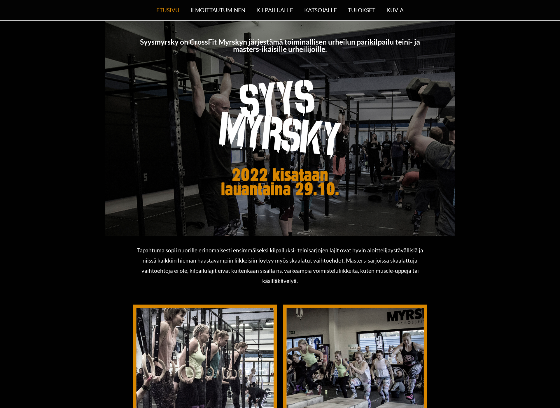 Screenshot for syysmyrsky.fi