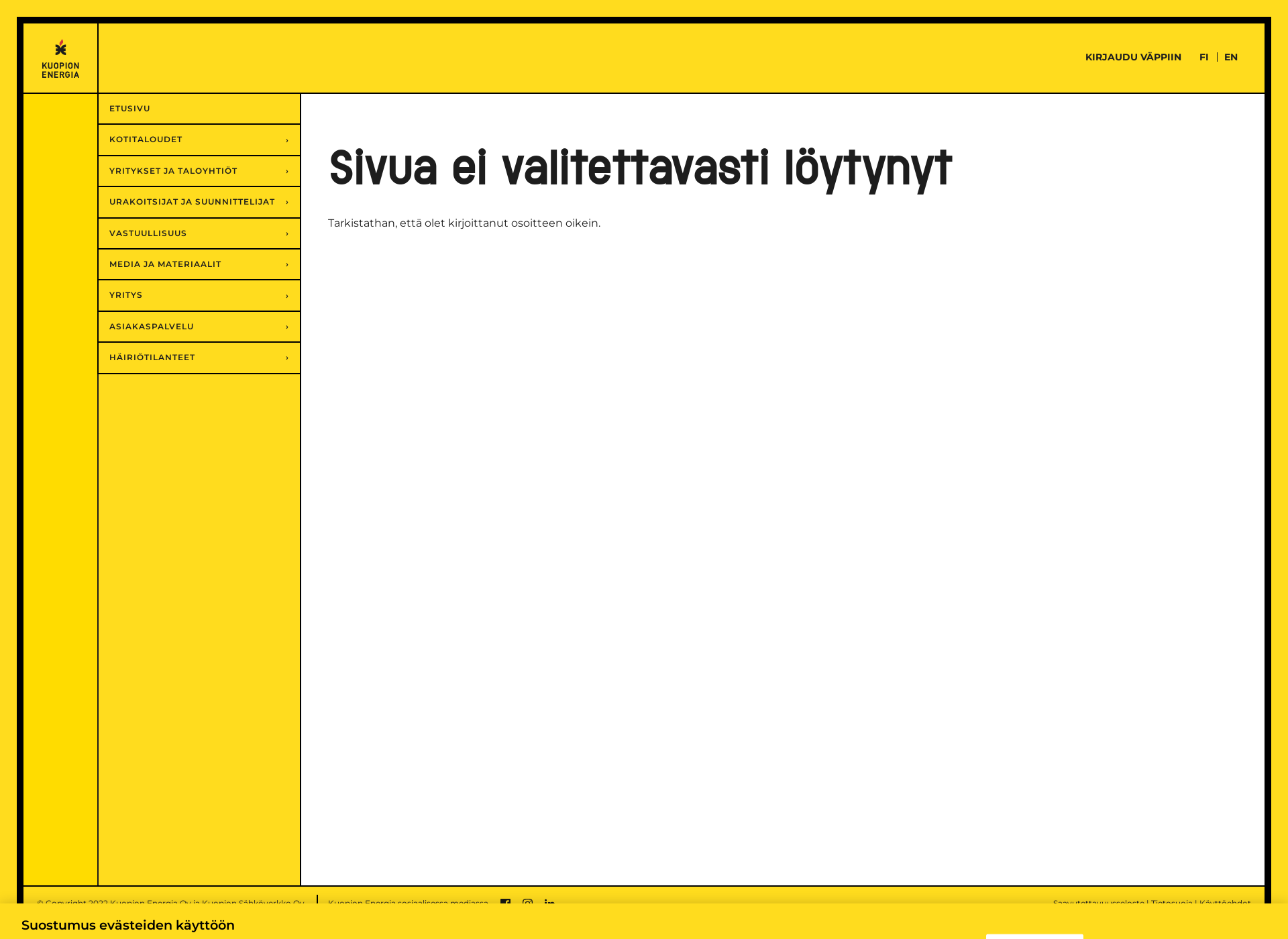 Screenshot for sähkölaskuri.fi