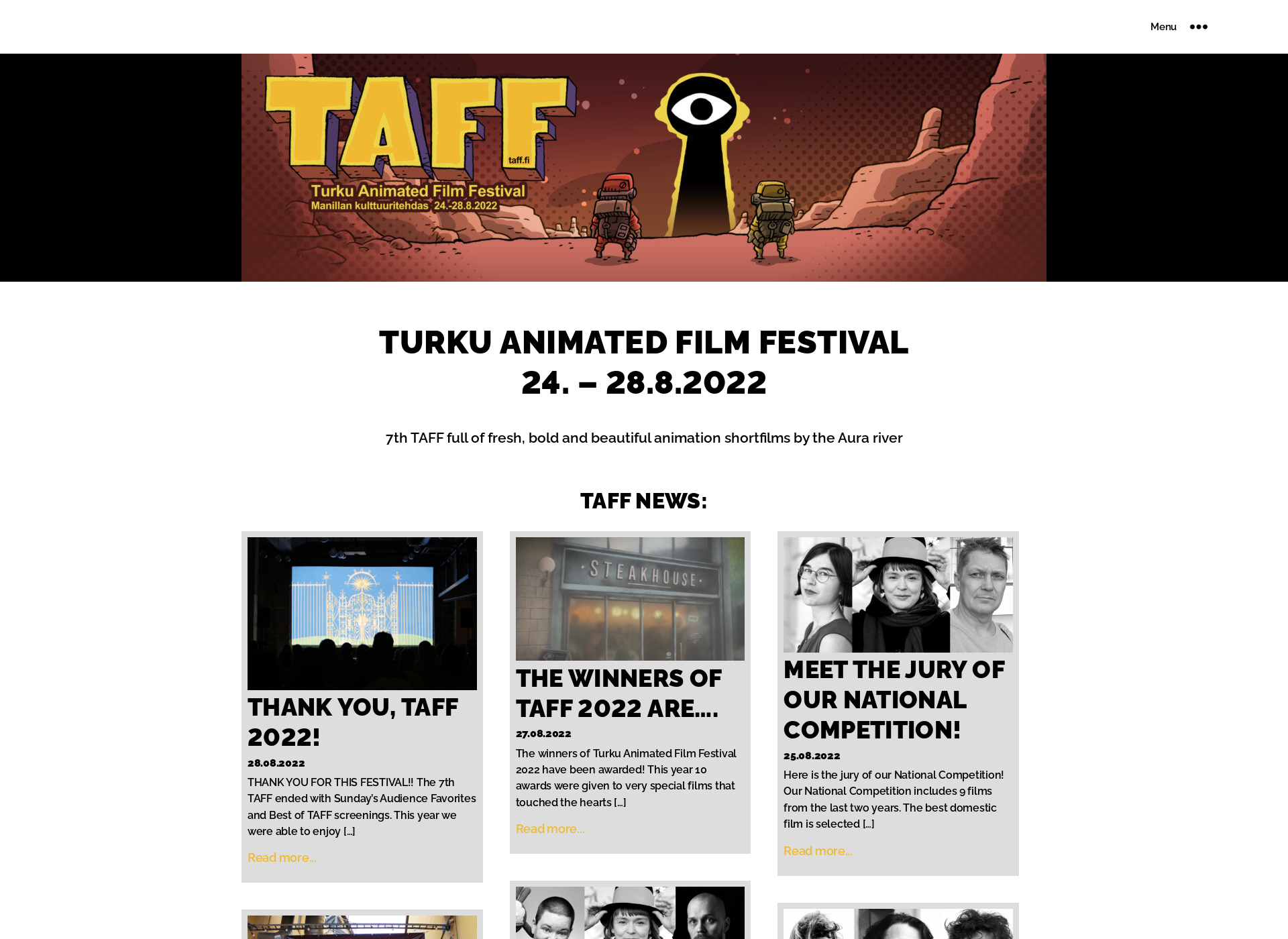 Screenshot for taff.fi