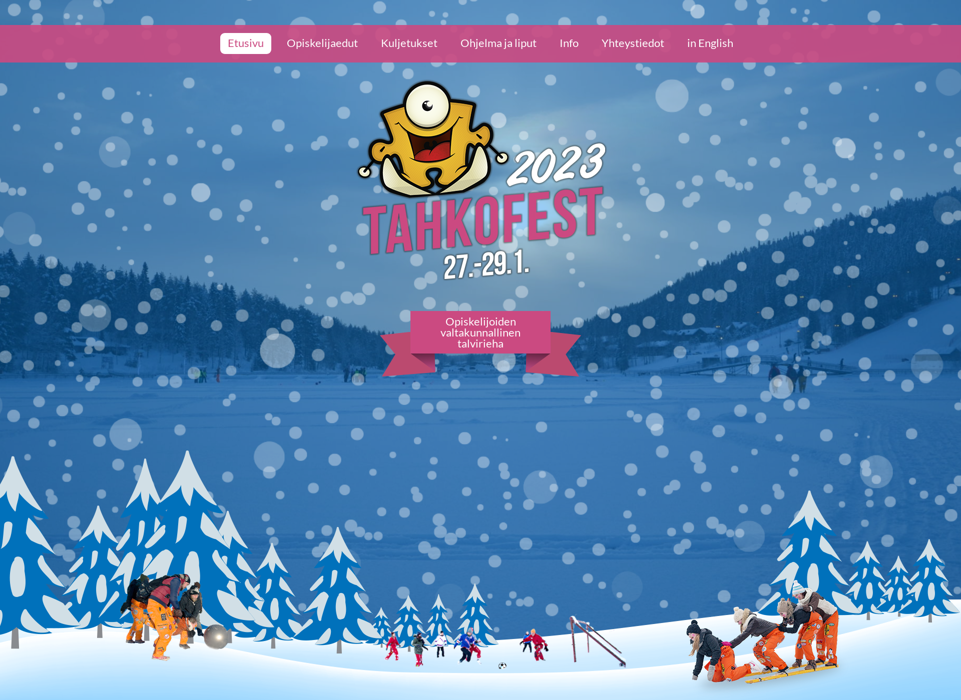 Screenshot for tahkofest.fi