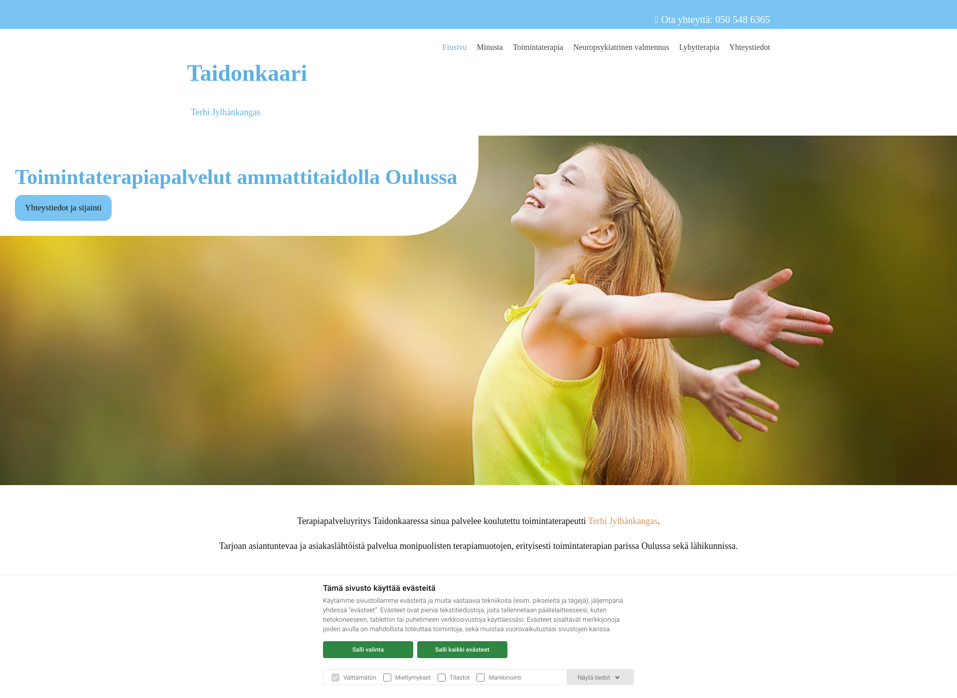 Screenshot for taidonkaari.fi