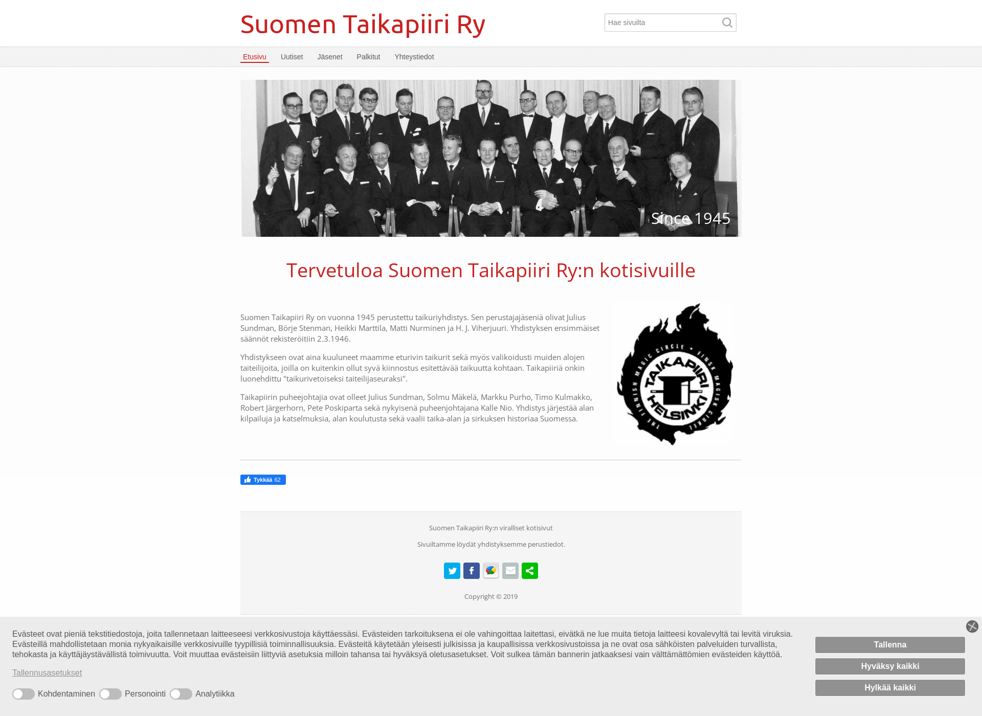 Screenshot for taikapiiri.fi
