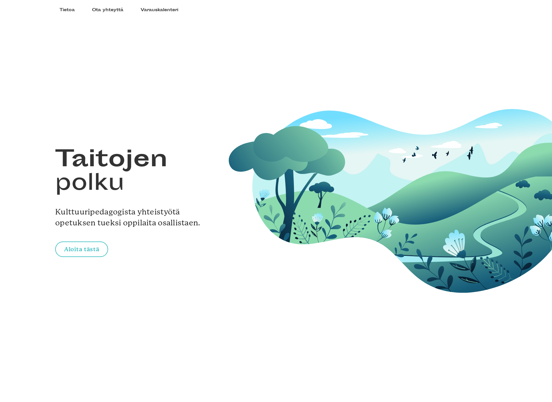 Screenshot for taitojenpolku.fi