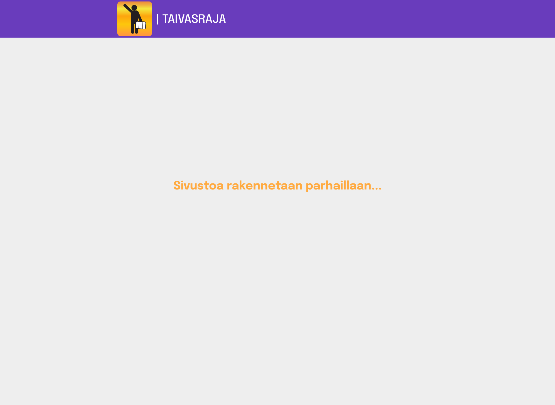 Screenshot for taivasraja.fi