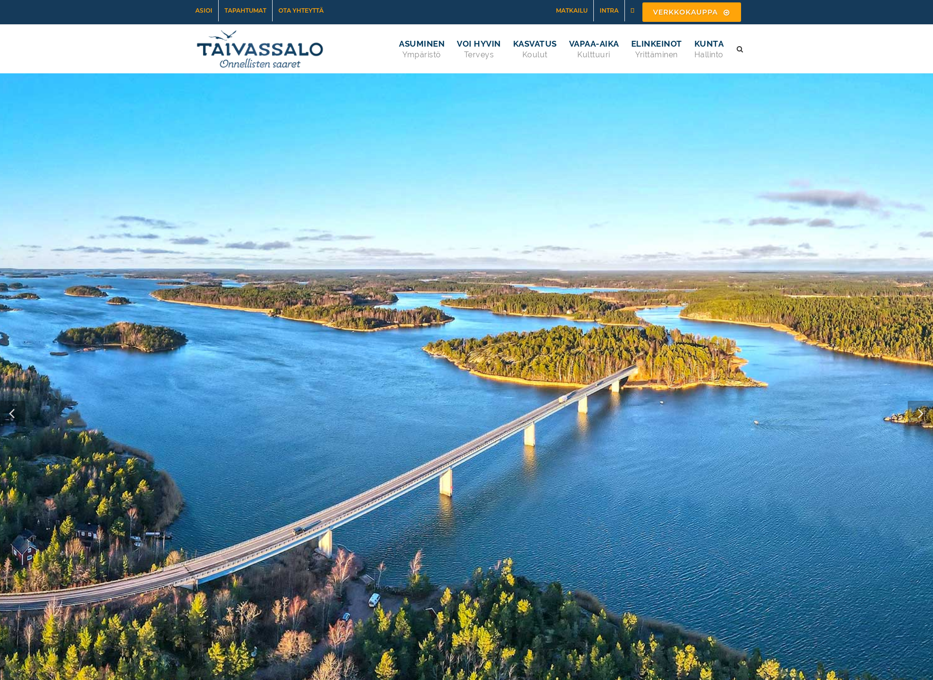 Screenshot for taivassalo.fi
