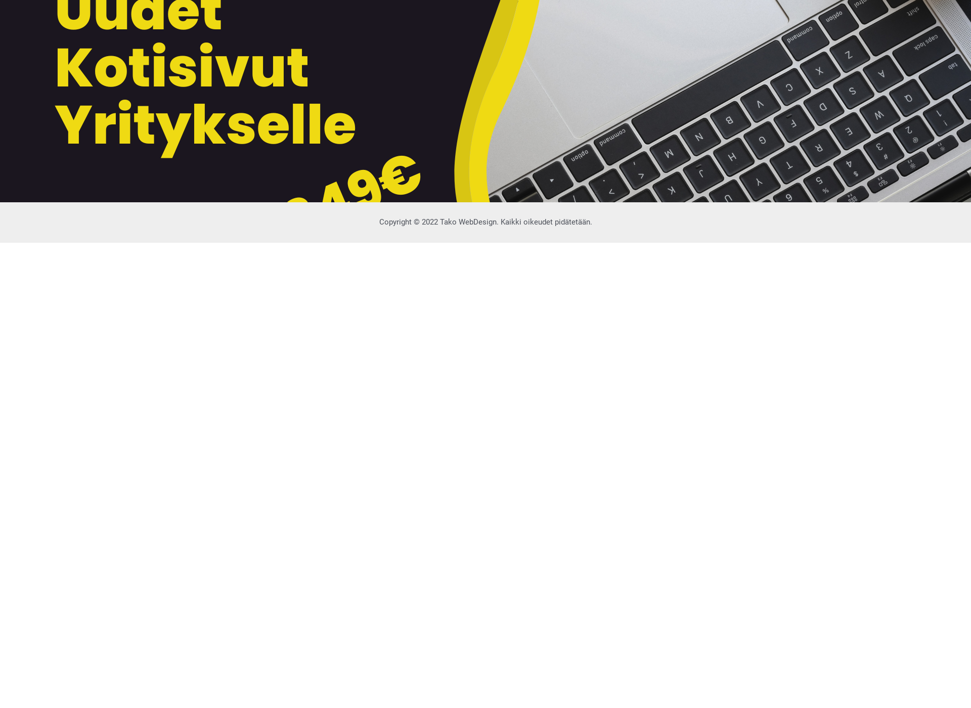 Screenshot for takowebdesign.fi