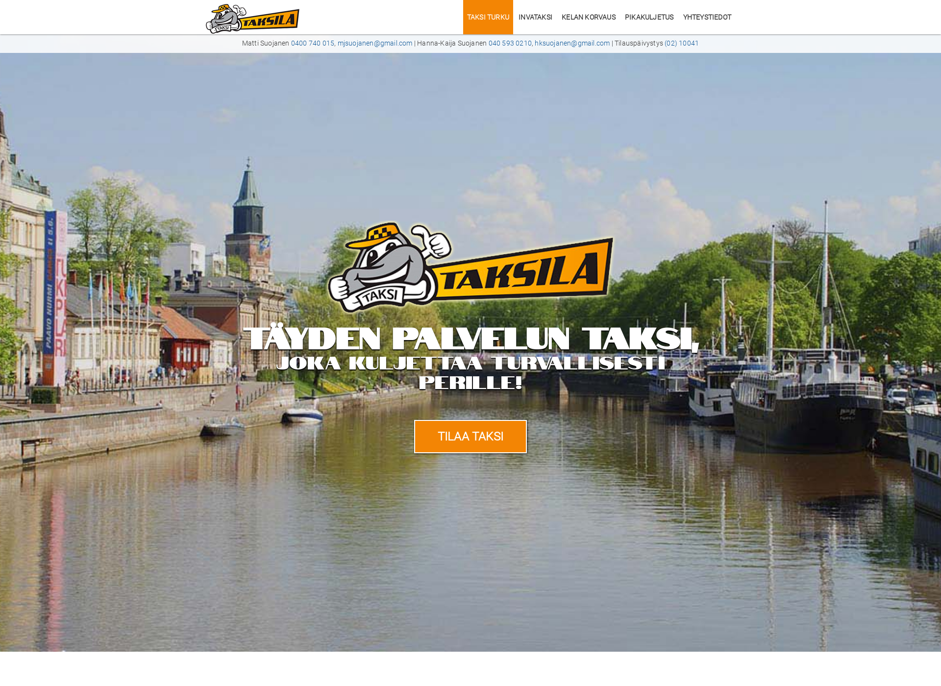 Screenshot for taksila.fi