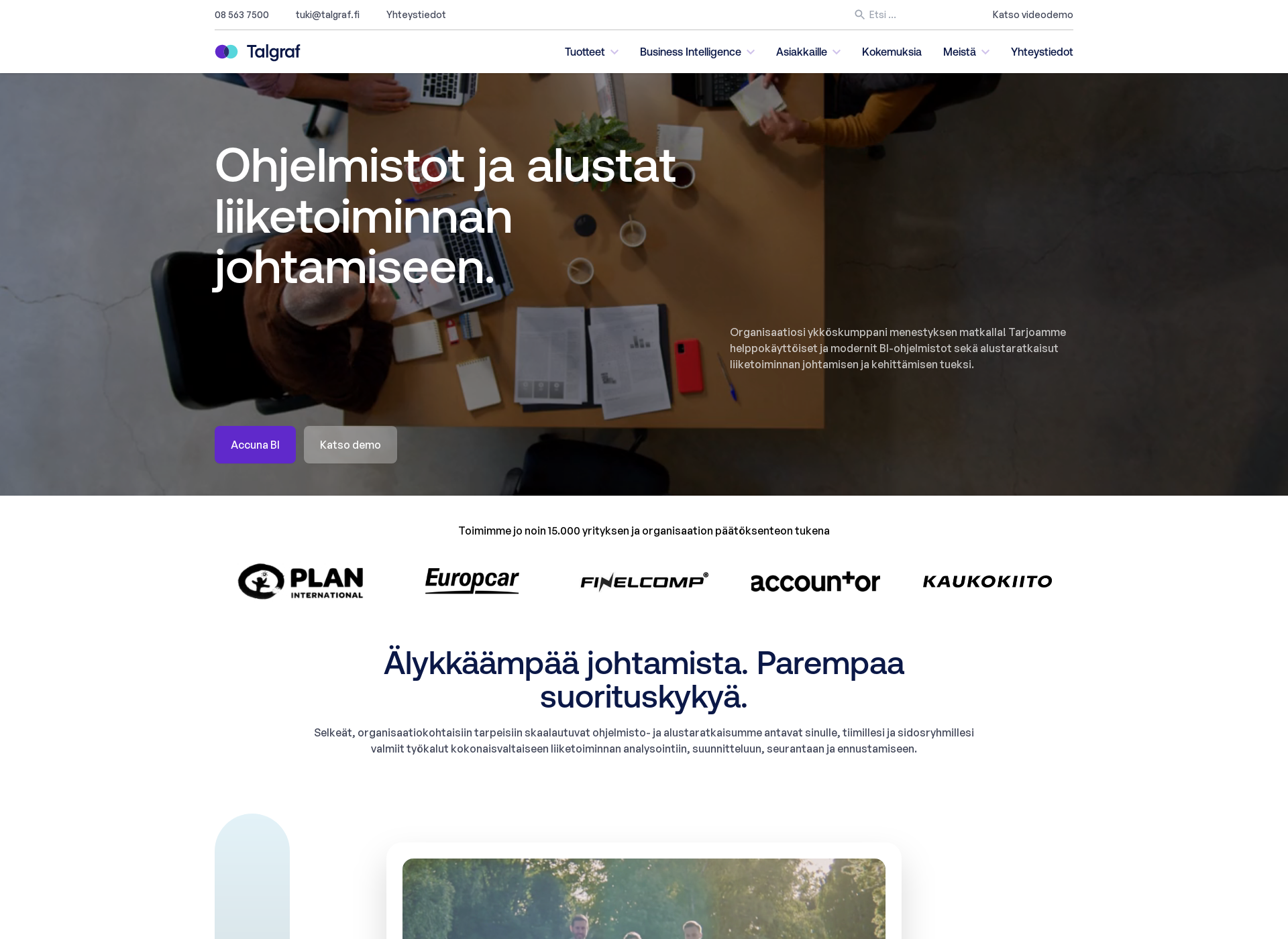 Screenshot for talgraf.fi