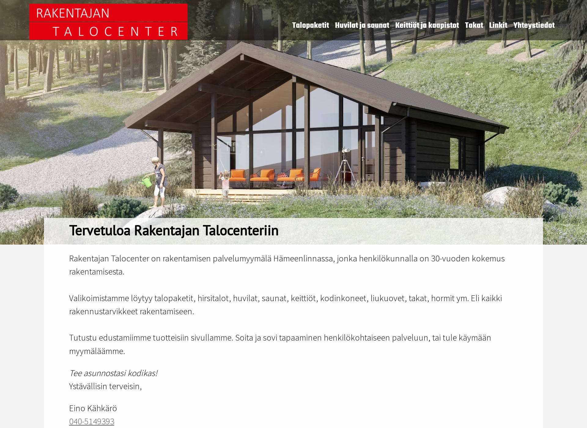 Screenshot for talocenter.fi
