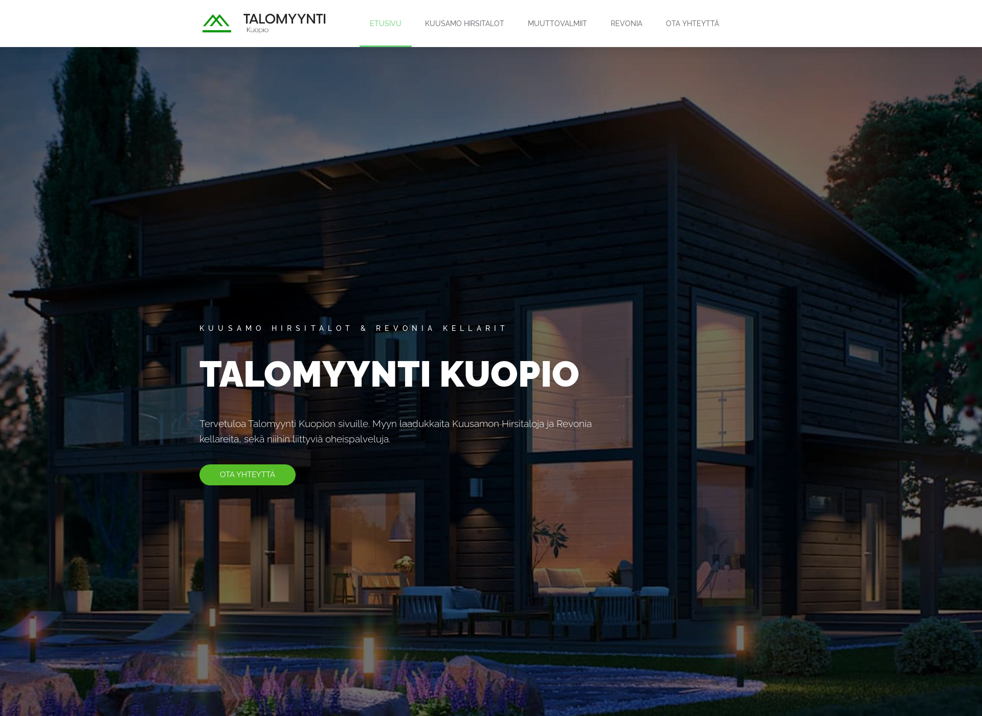 Screenshot for talomyyntikuopio.fi