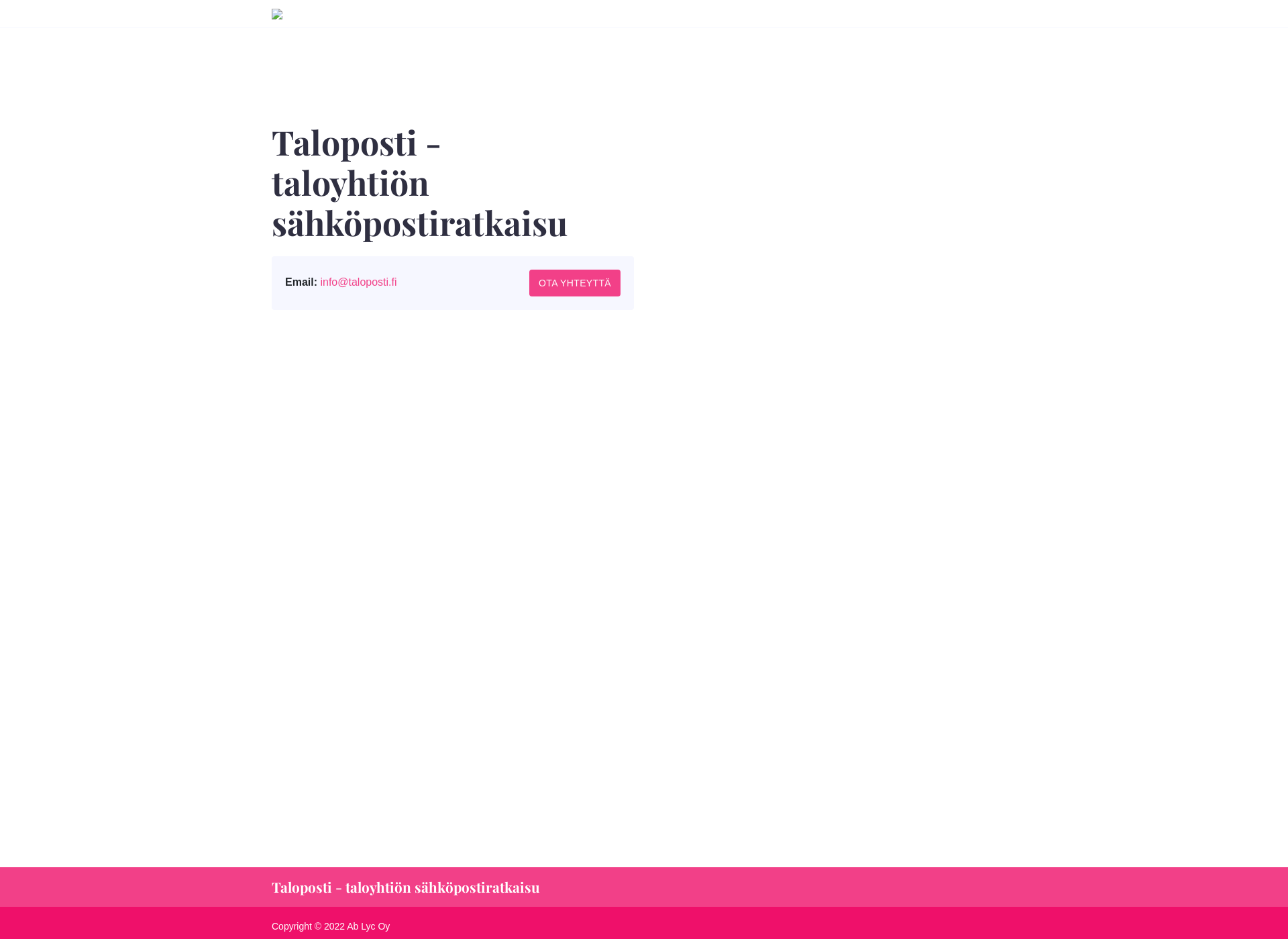 Näyttökuva taloposti.fi