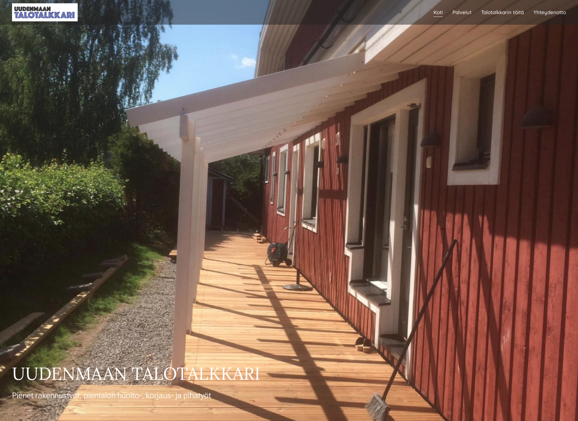 Screenshot for talotalkkari.fi