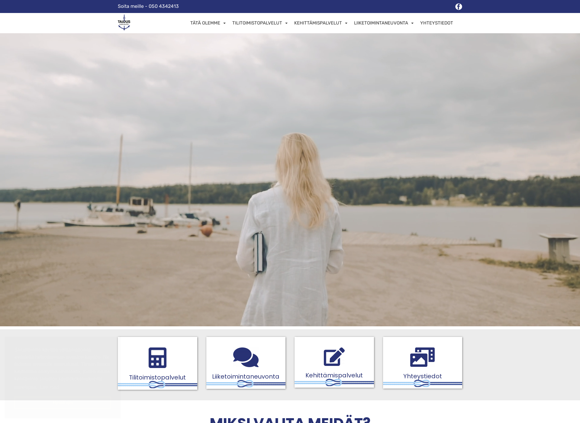 Screenshot for talousankkuri.fi