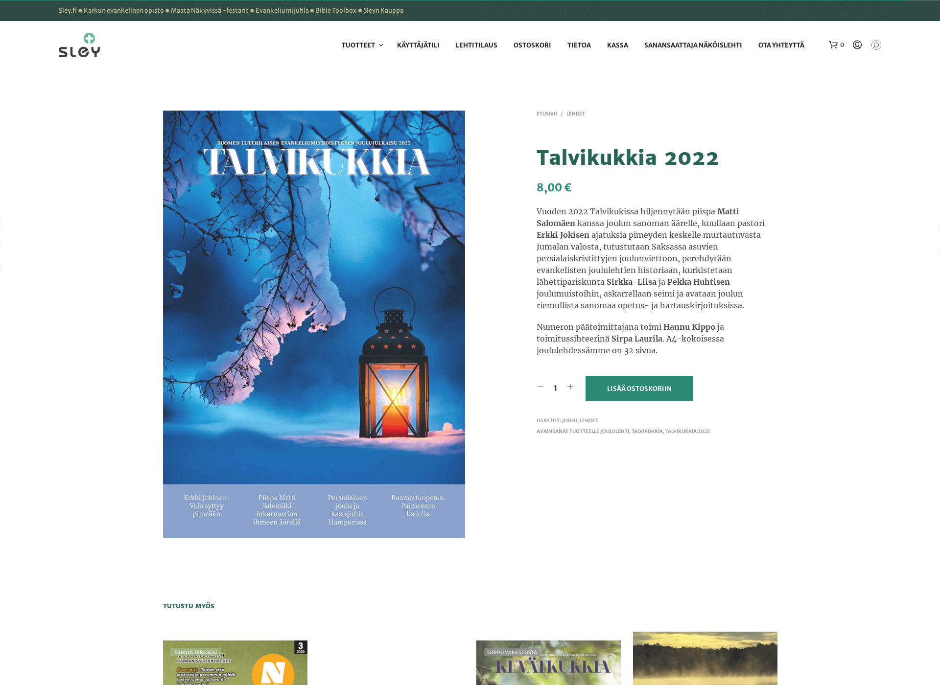 Screenshot for talvikukkia.fi