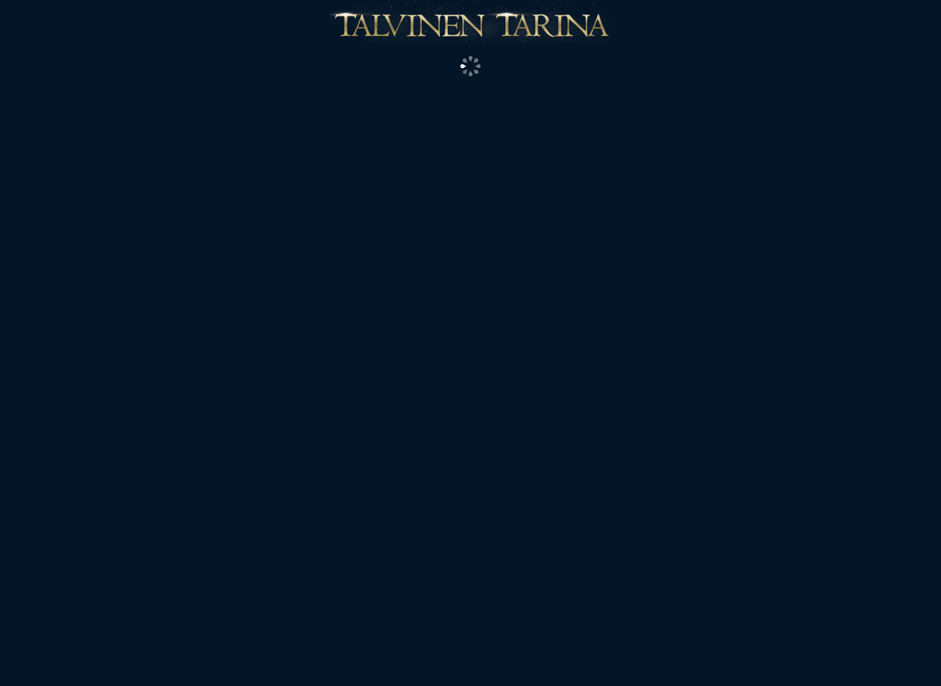 Screenshot for talvinentarina.fi