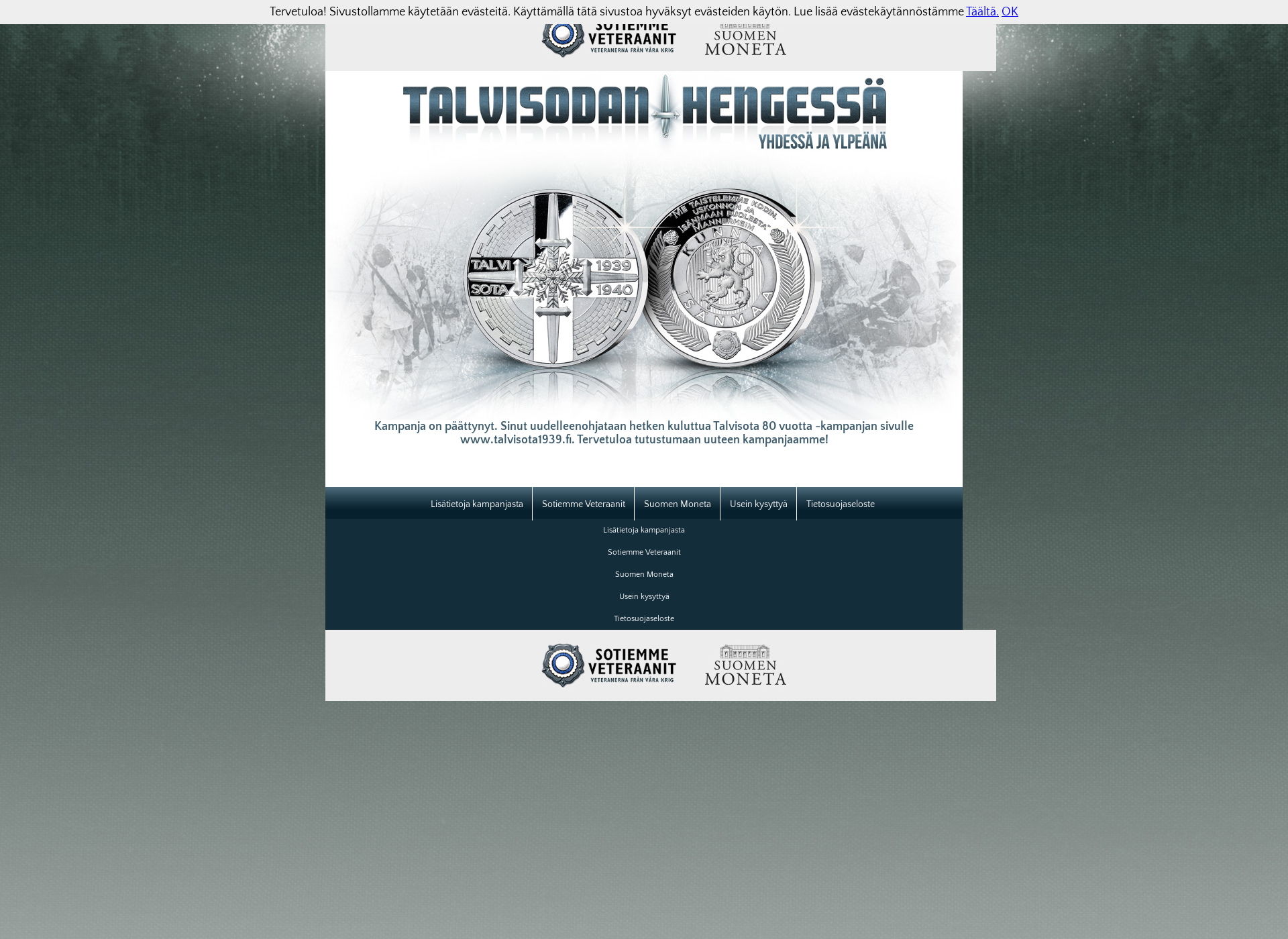 Screenshot for talvisodanhengessa.fi