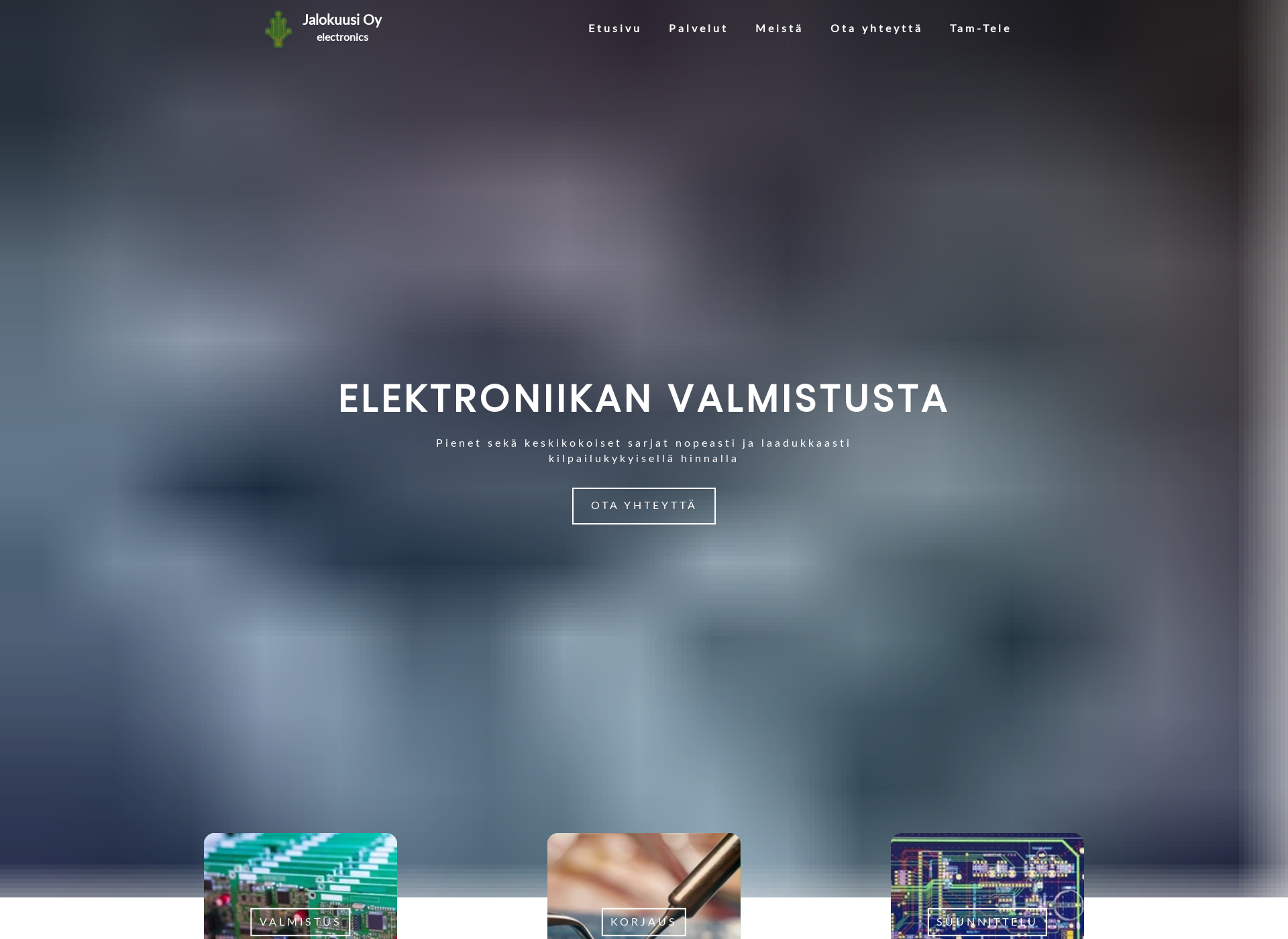 Screenshot for tam-tele.fi
