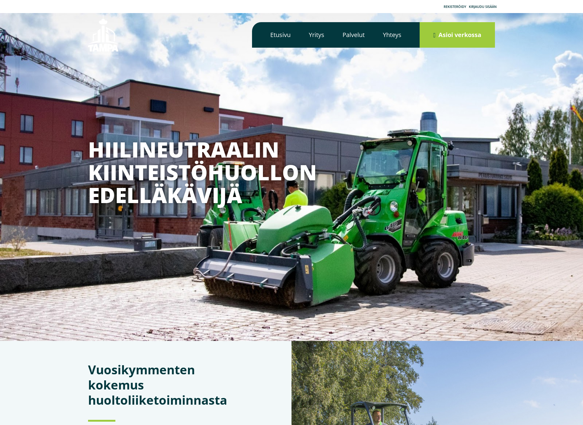Näyttökuva tampa.fi