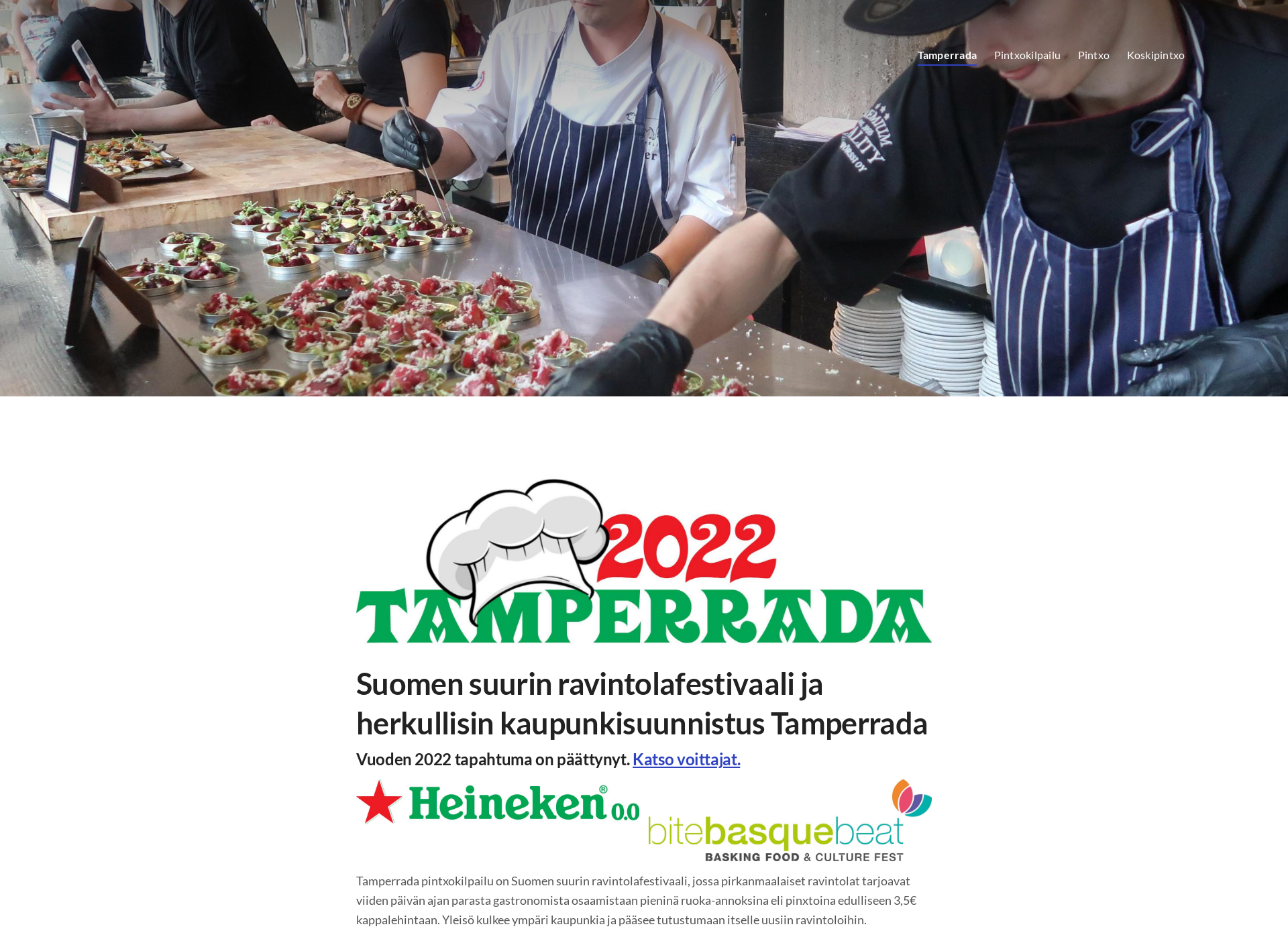 Screenshot for tamperrada.fi