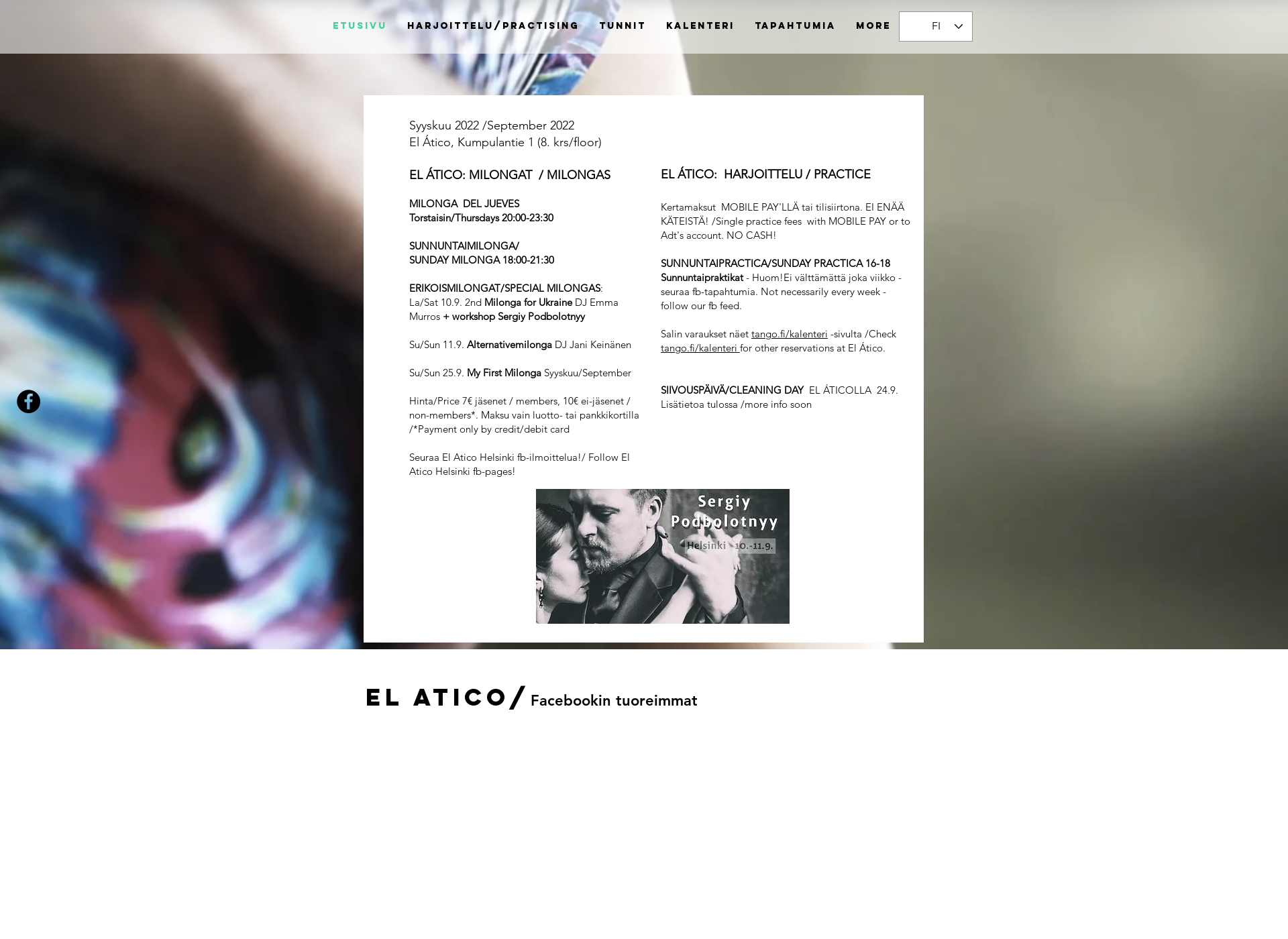 Skärmdump för tango.fi