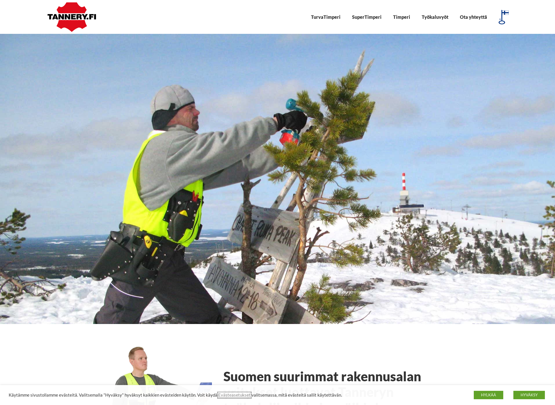 Screenshot for tannery.fi
