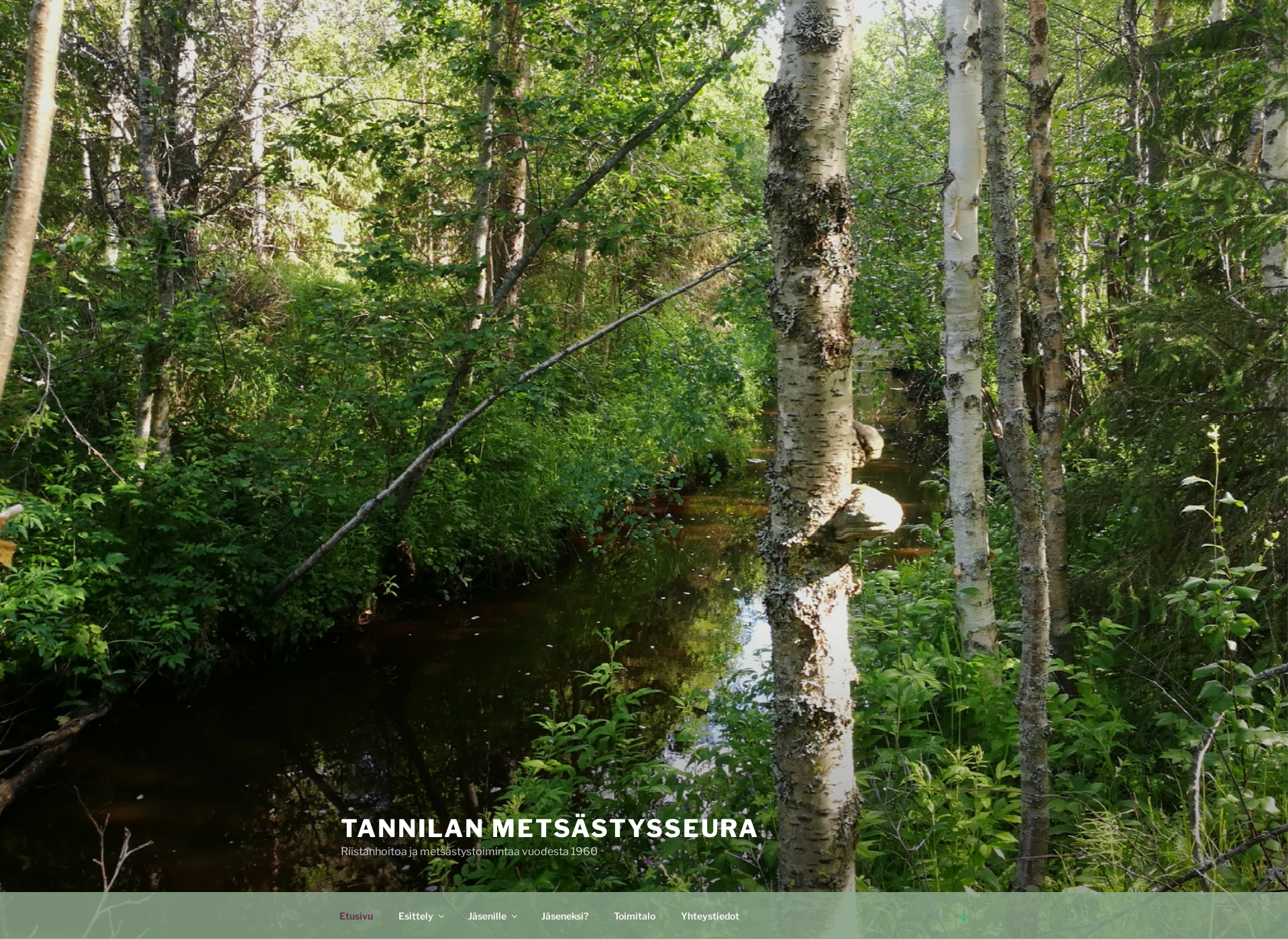 Screenshot for tannilanmetsastysseura.fi