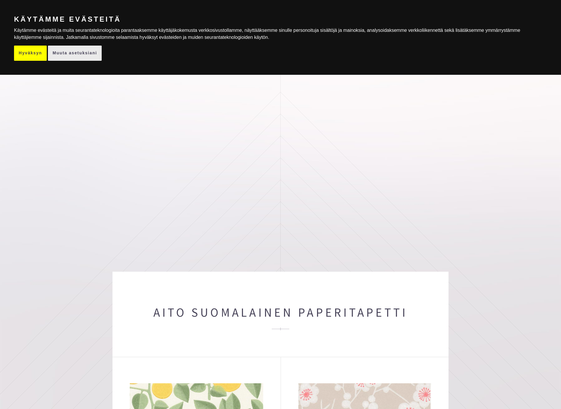 Skärmdump för tapettitehdas.fi