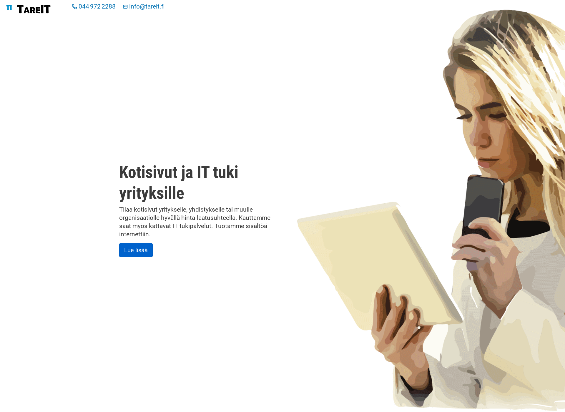 Screenshot for tareit.fi