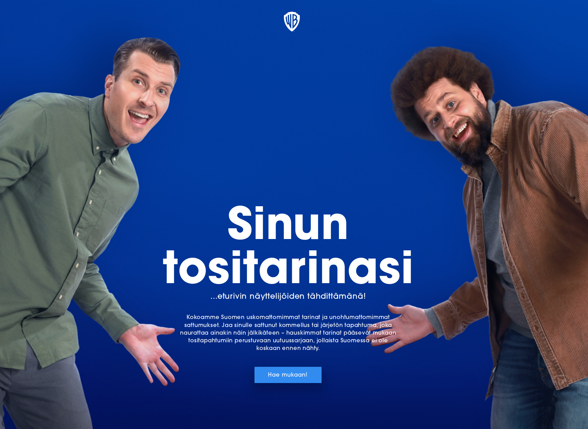 Screenshot for tarinahaku.fi