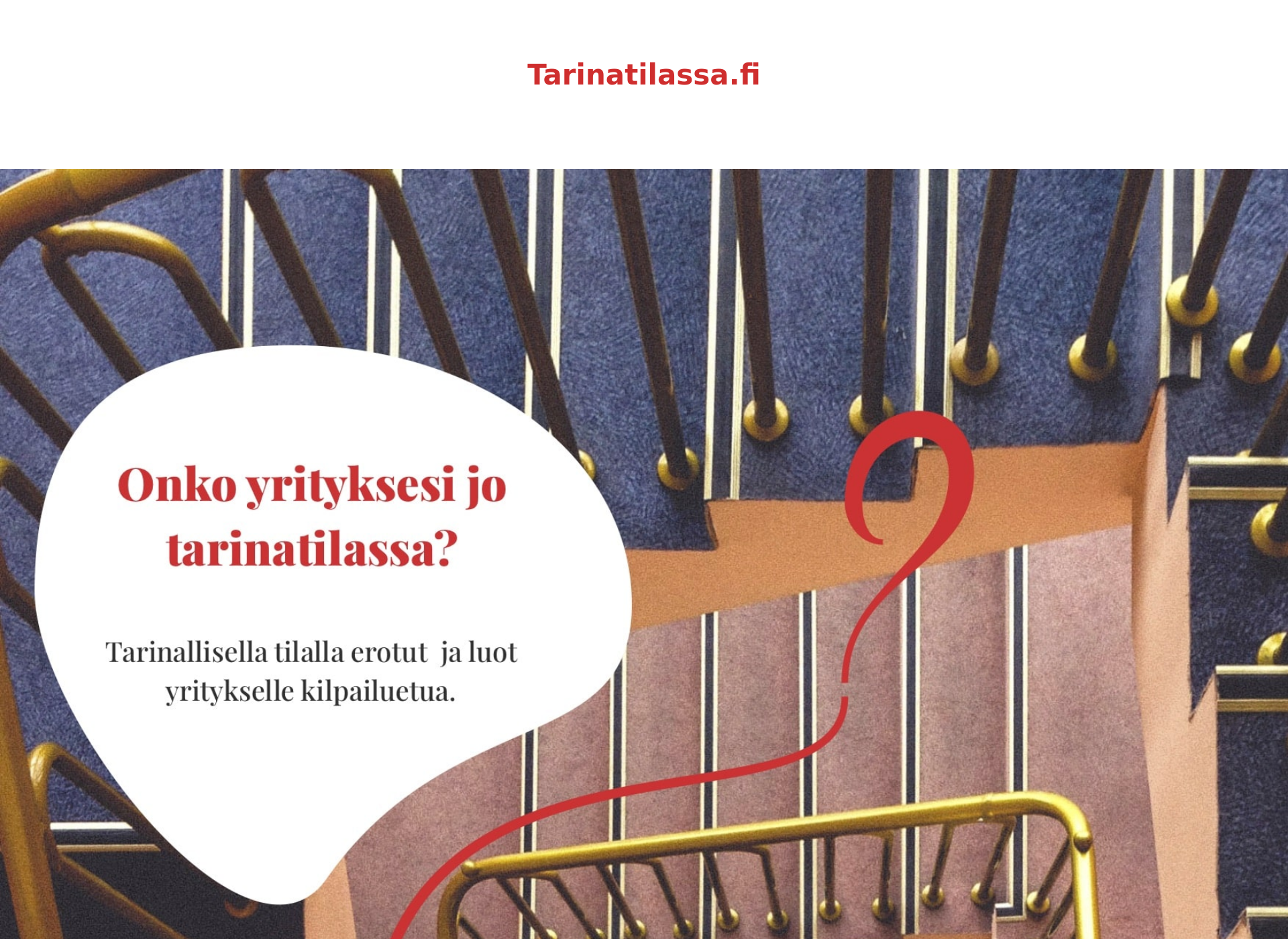Skärmdump för tarinatilassa.fi