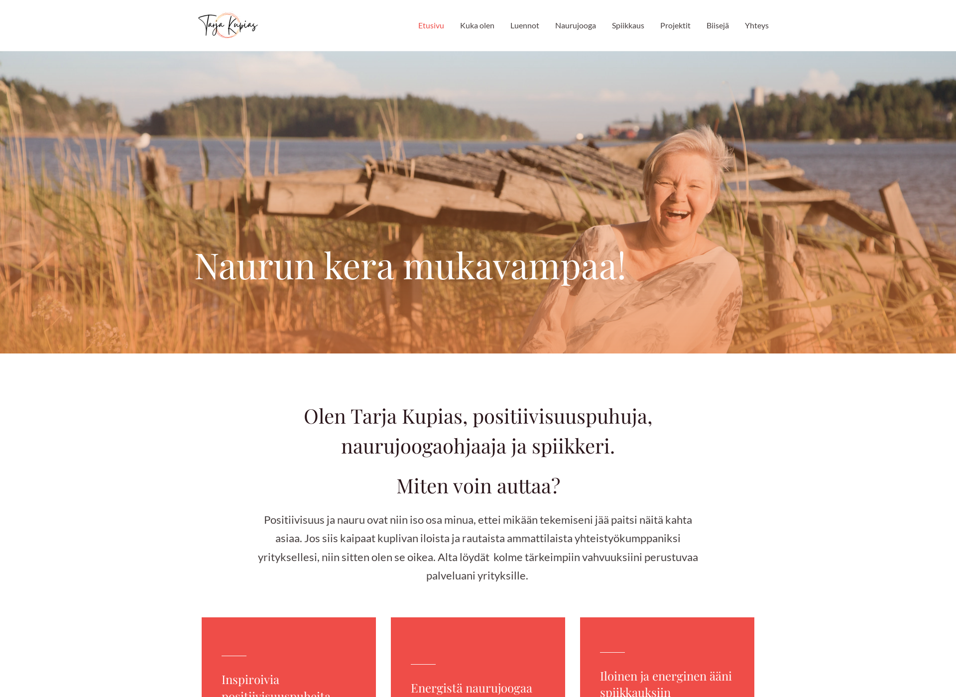 Screenshot for tarjakupias.fi