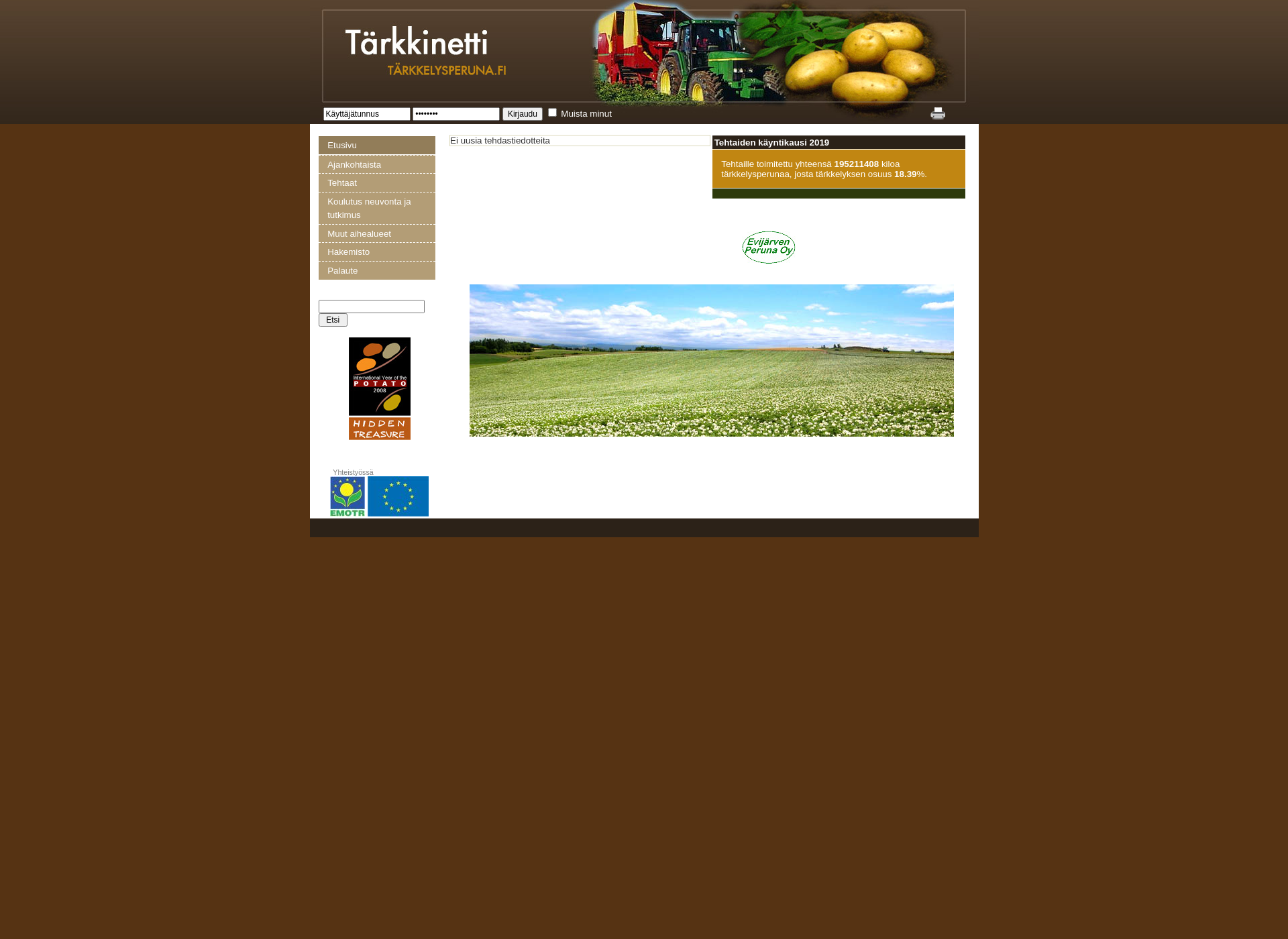 Screenshot for tarkkelysperuna.fi