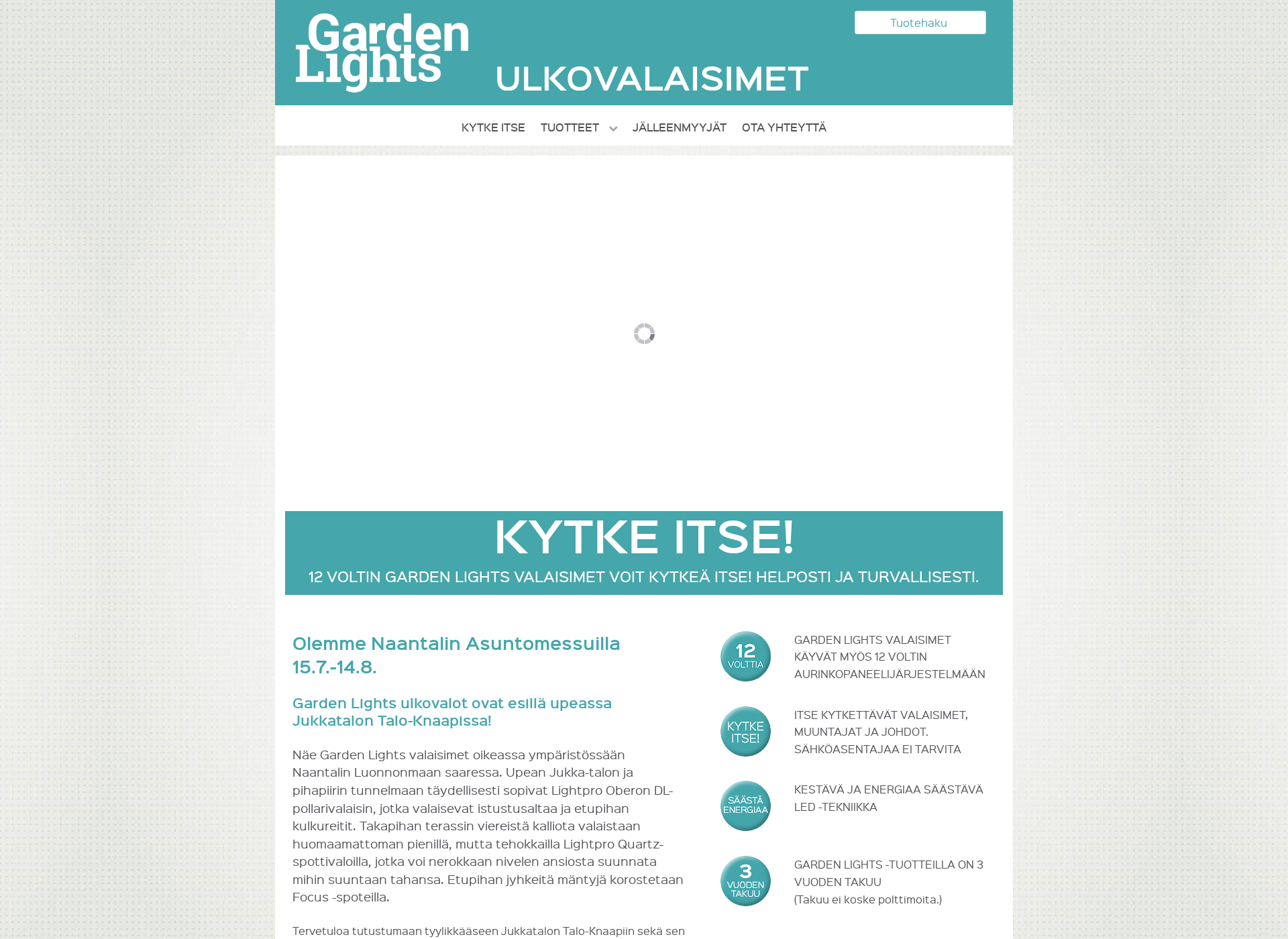 Screenshot for tarpela.fi