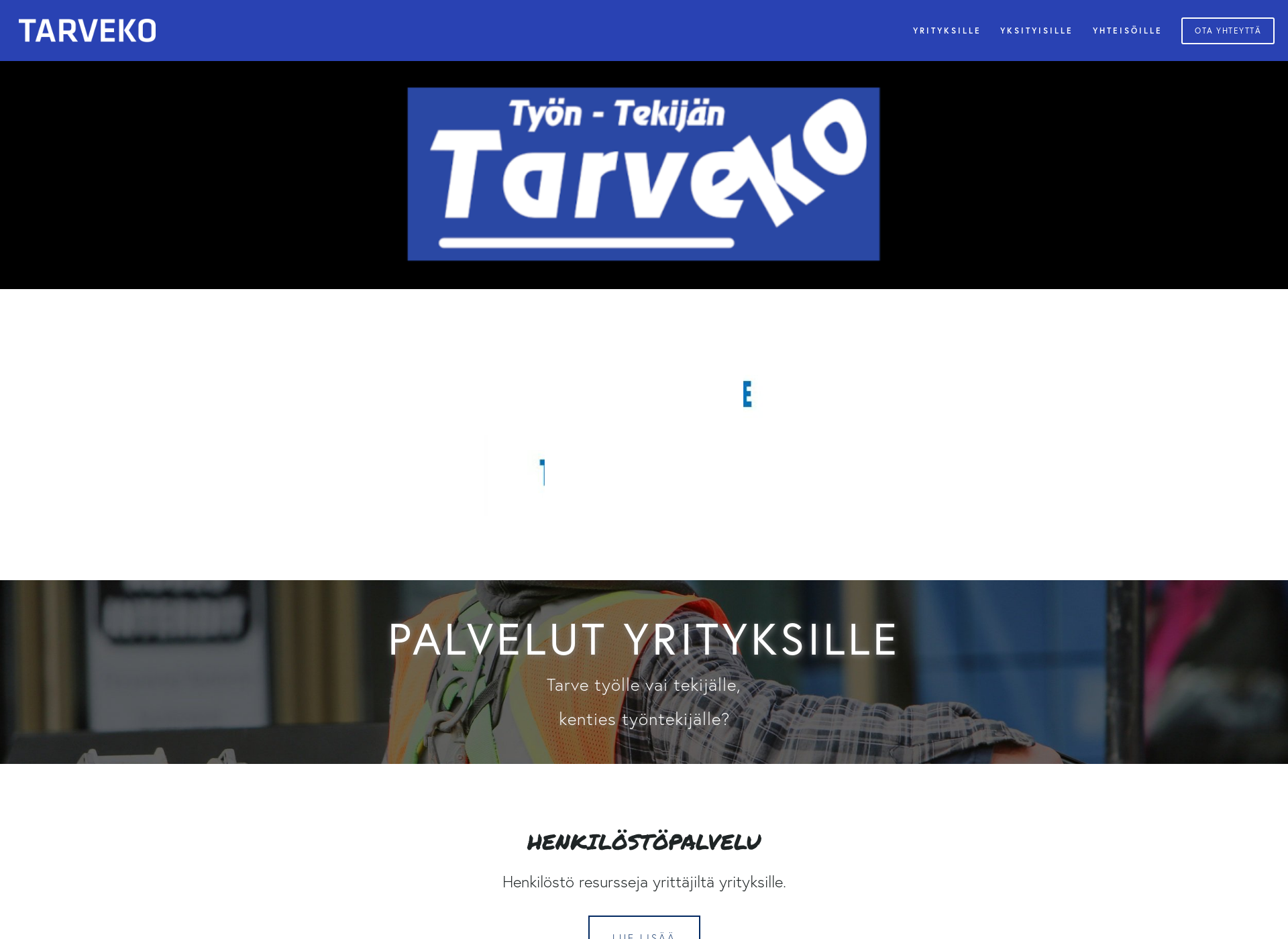 Screenshot for tarveko.fi