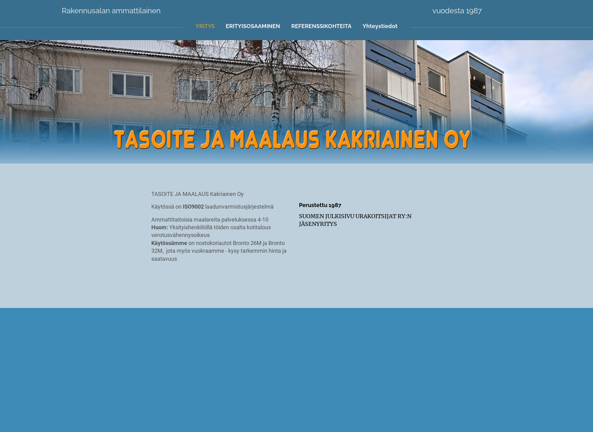 Screenshot for tasoitejamaalaus.com
