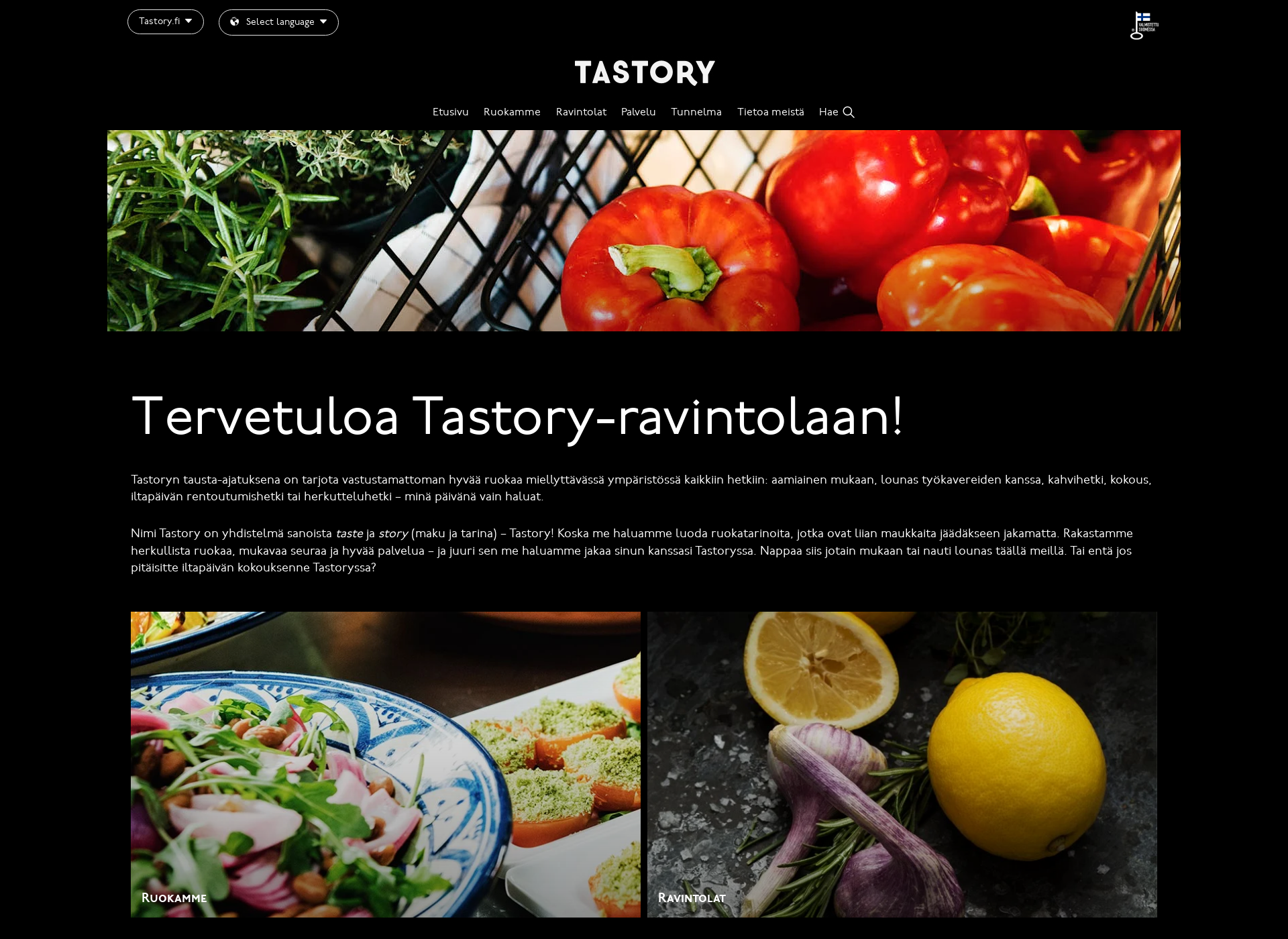 Näyttökuva tastory.fi